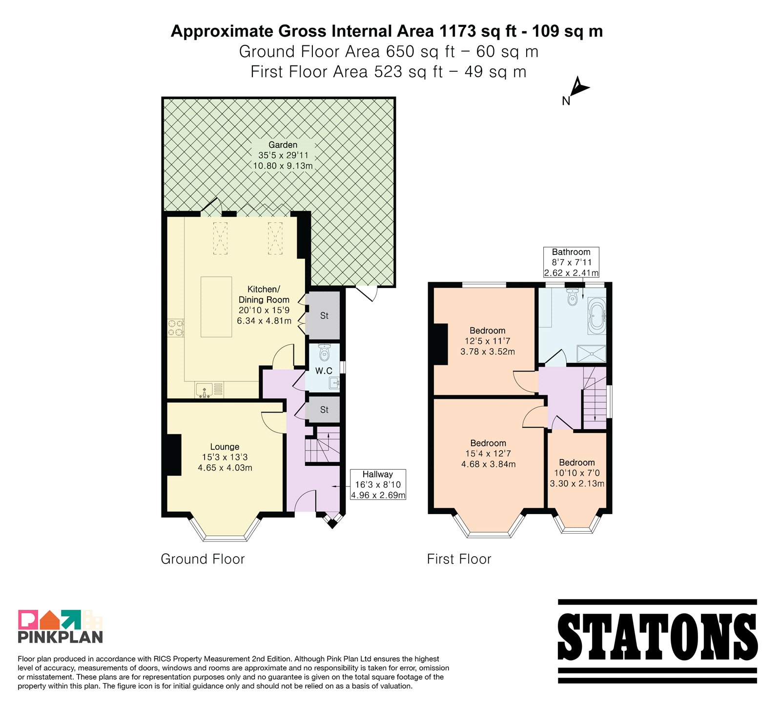 44, Birley Road, London floorplan