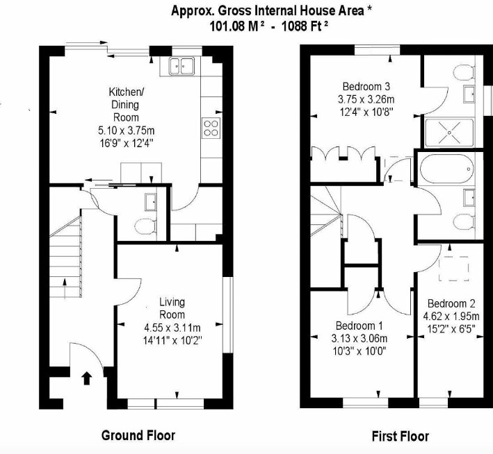 11, The Tannery, Holt floorplan