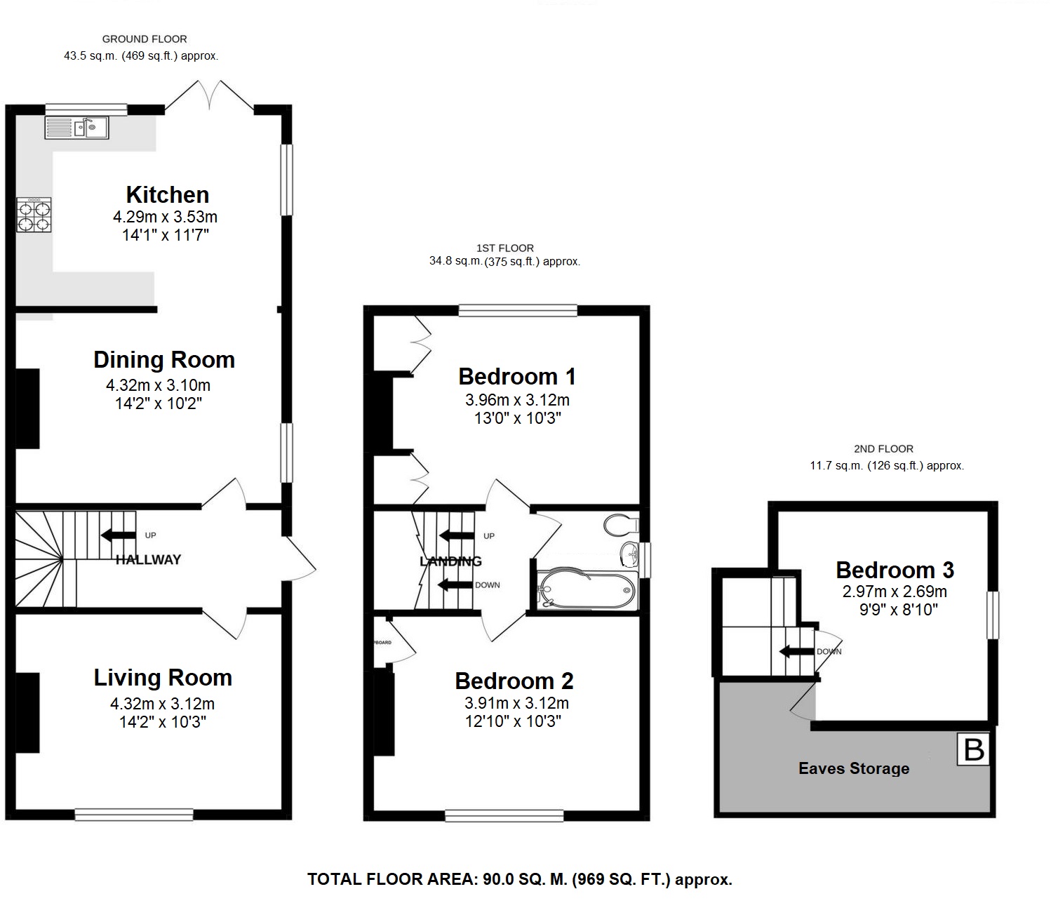 5, Havelock Road, Deal floorplan