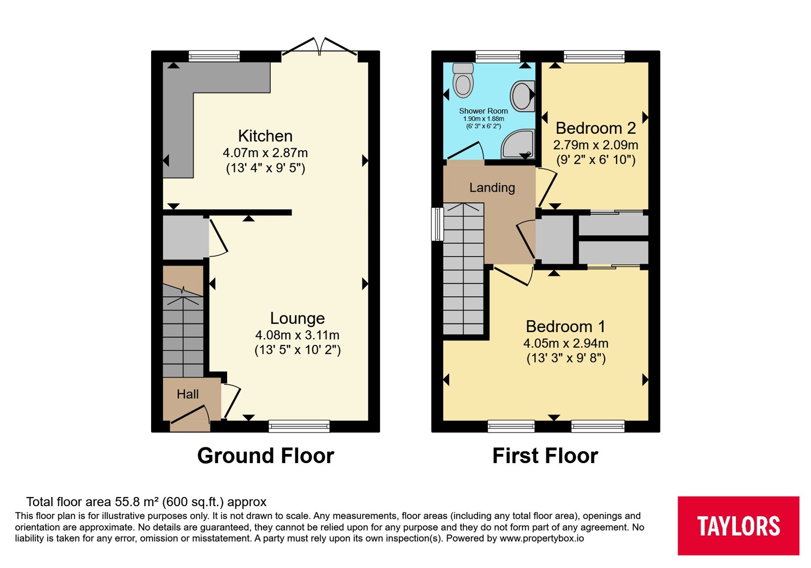 110, Homeleaze Road, Somerset floorplan