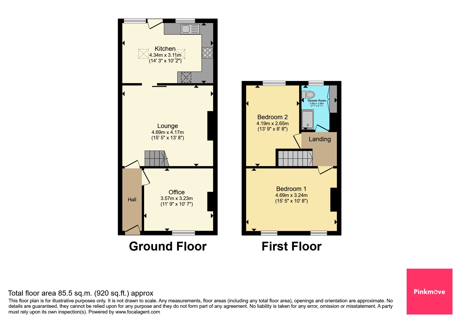4 Dockwell Terrace, Station Road, Newport floorplan