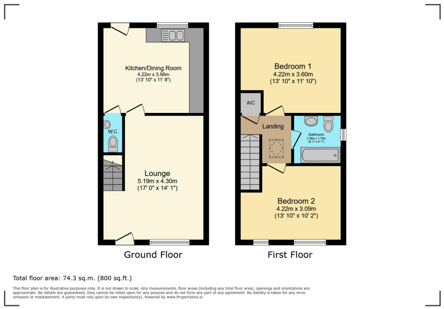 Market Rasen floorplan