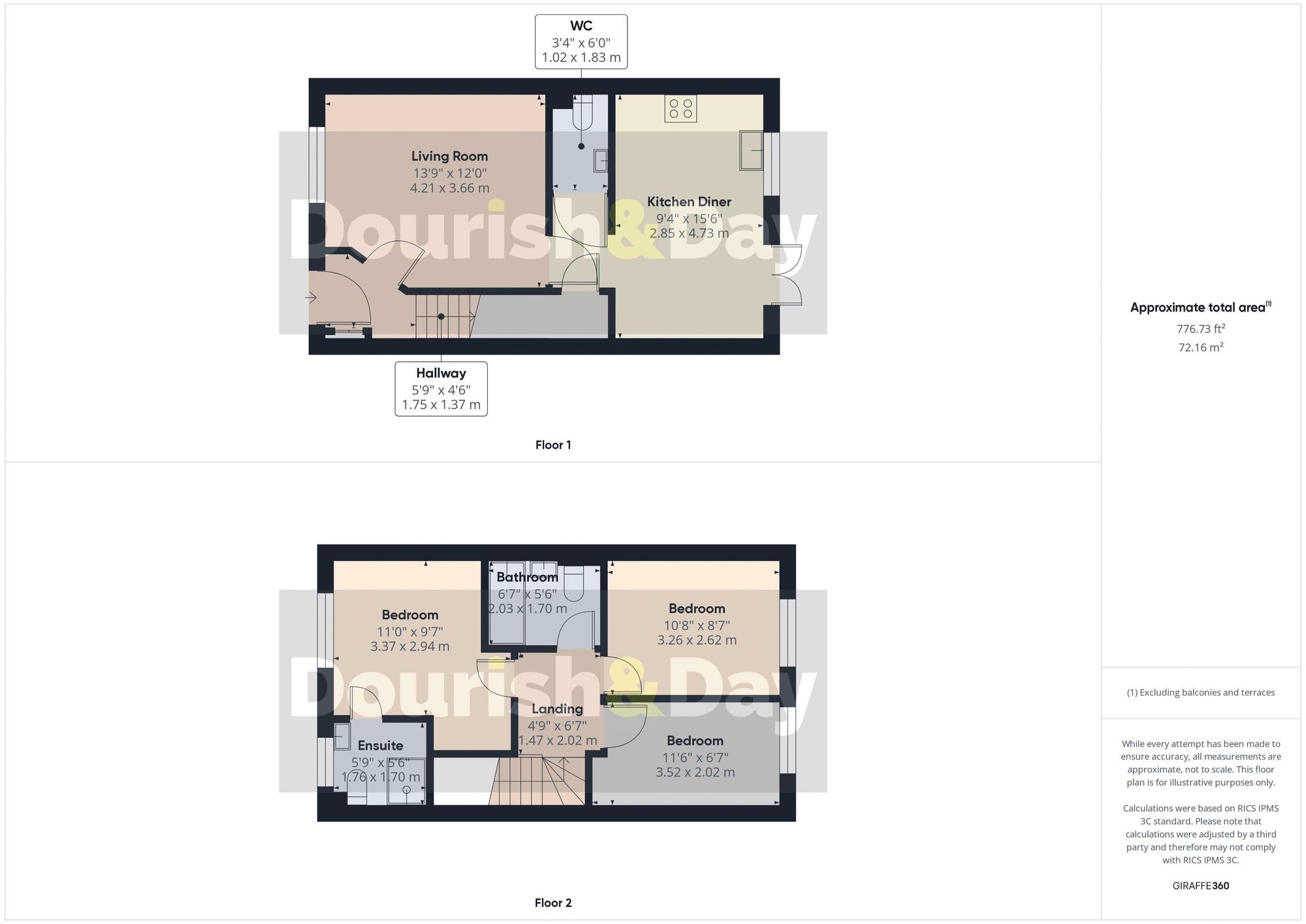 3 Till View, Stafford floorplan