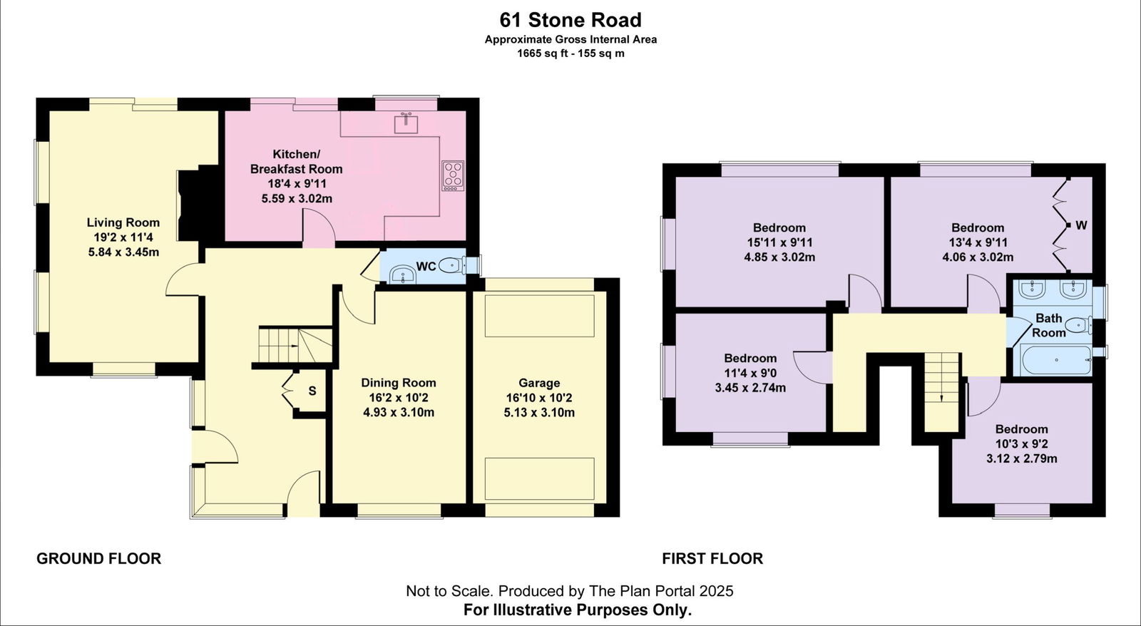 61, Stone Road, Broadstairs floorplan