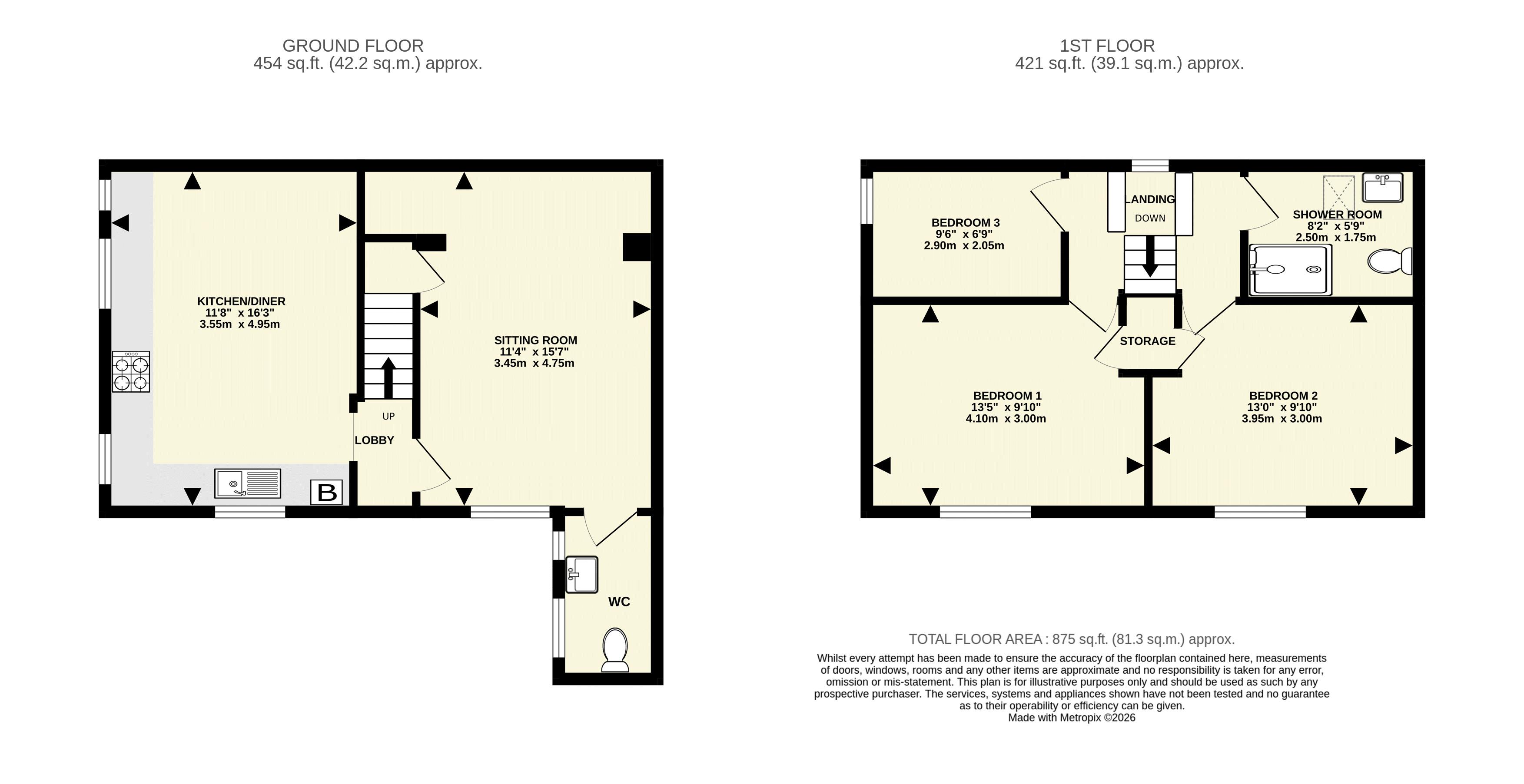 4, Newtown, Sidmouth floorplan