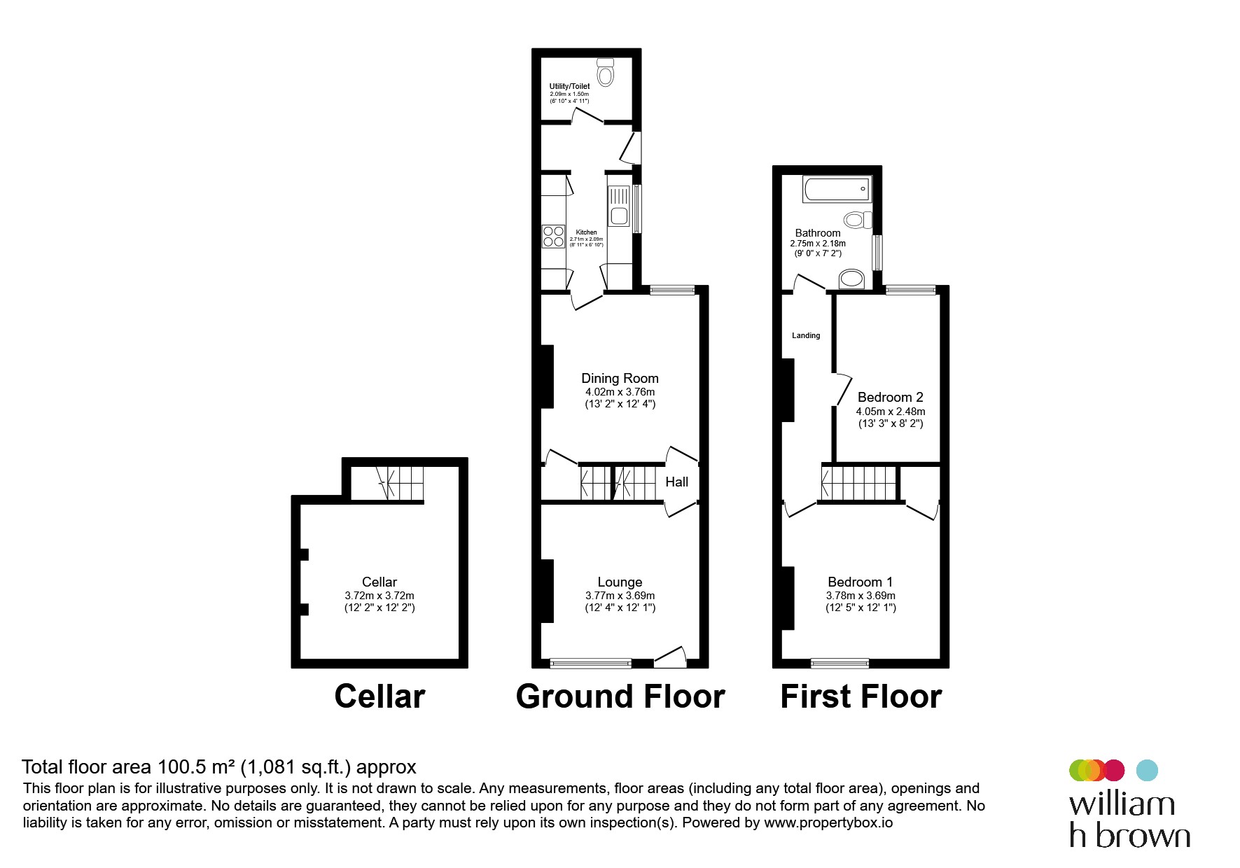 19, Furlong Road, Rotherham floorplan