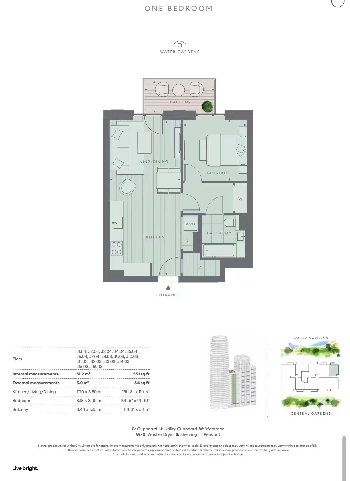28 Cassini Apartments, London floorplan