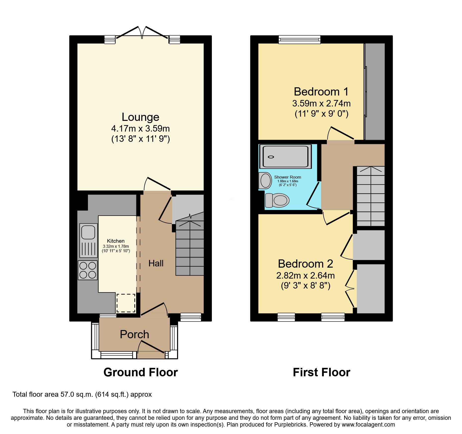 179, Colwyne Place, Newcastle upon Tyne floorplan