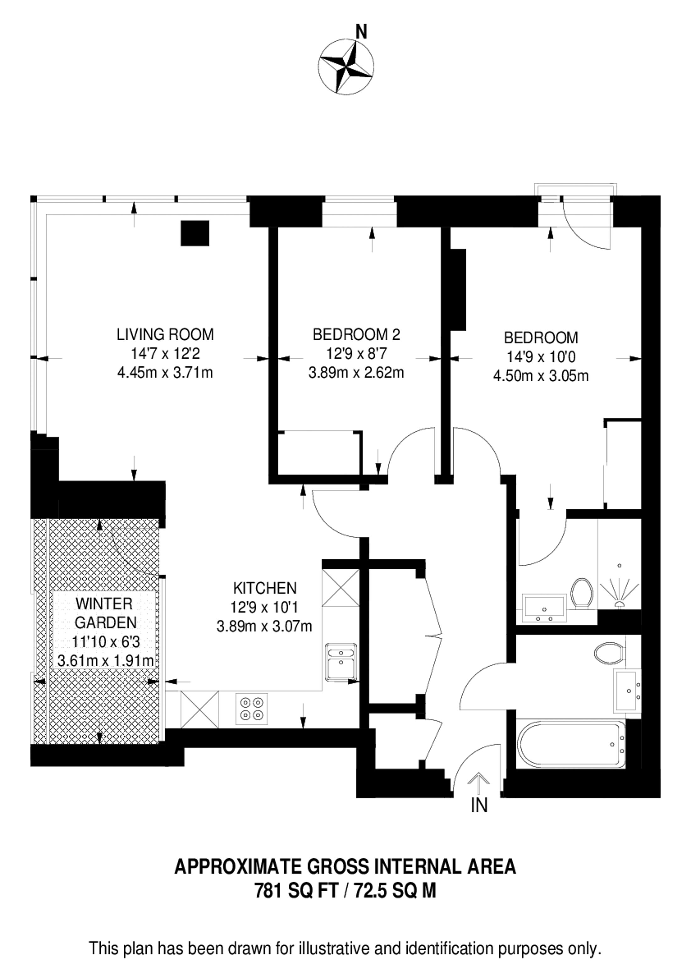 Brill Place, King's Cross floorplan