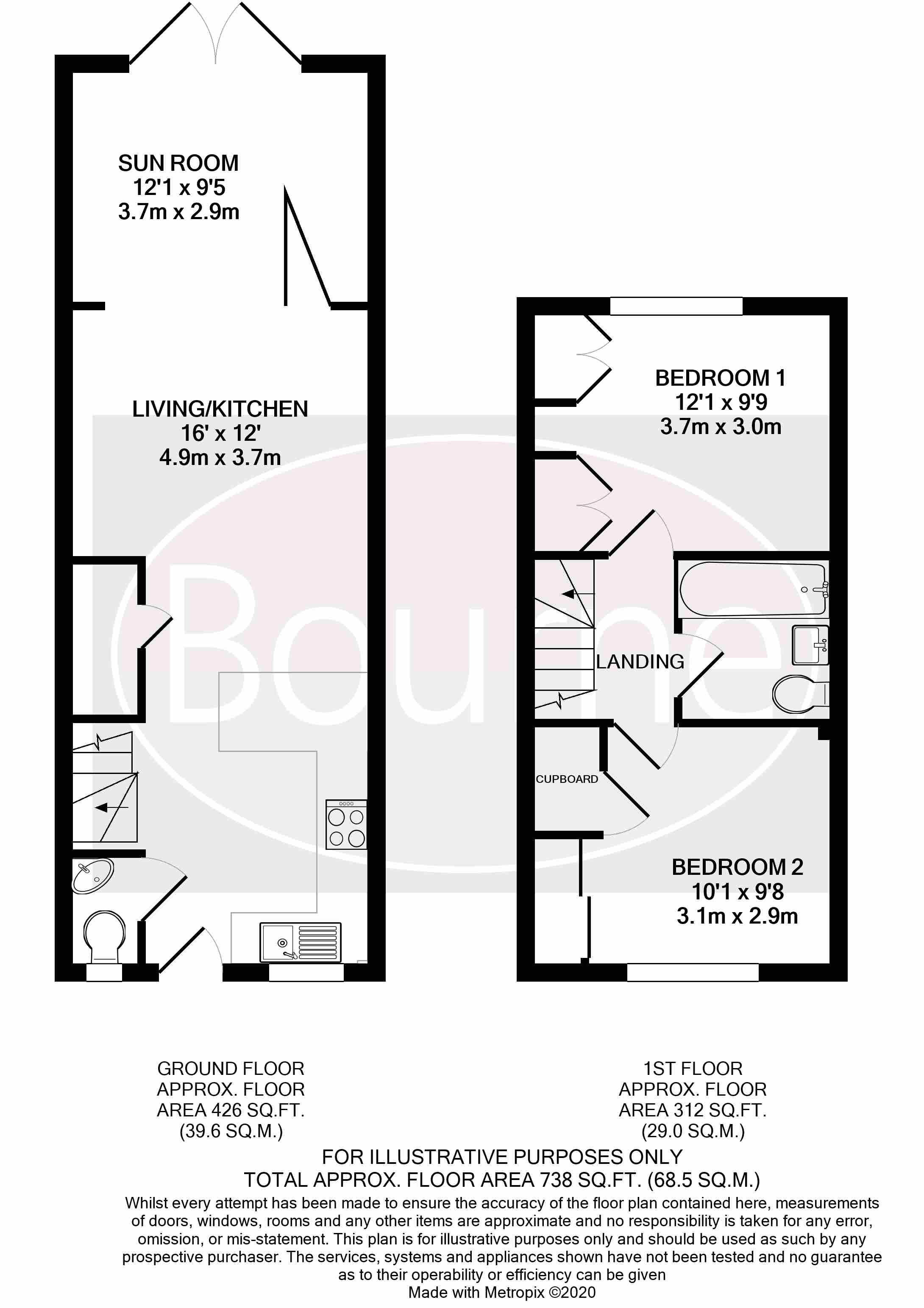 7, Pengilly Road, Farnham floorplan