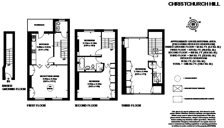 3 Bedrooms Flat to rent in Christchurch Hill, London NW3