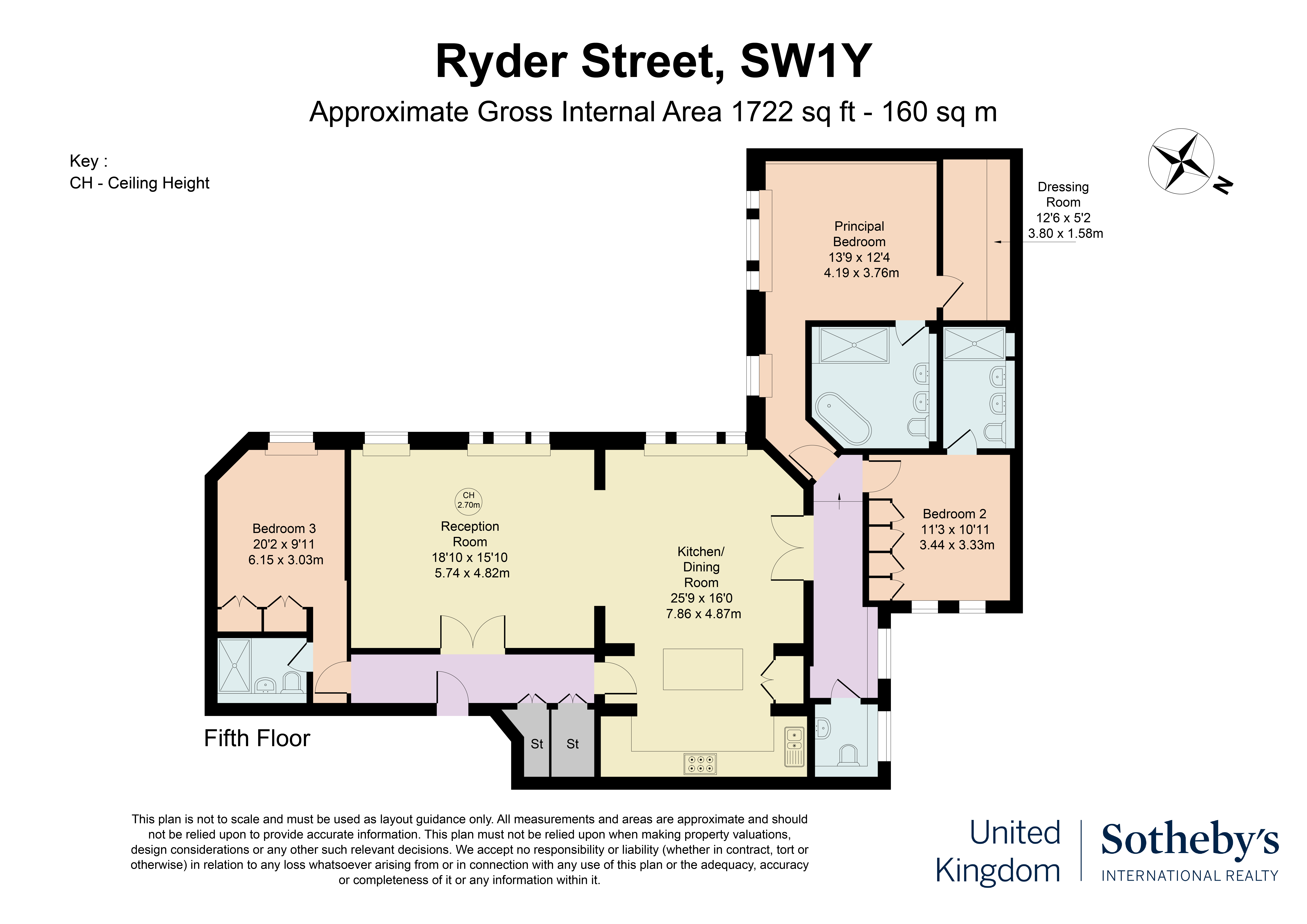 Ryder, Ryder Street, London floorplan