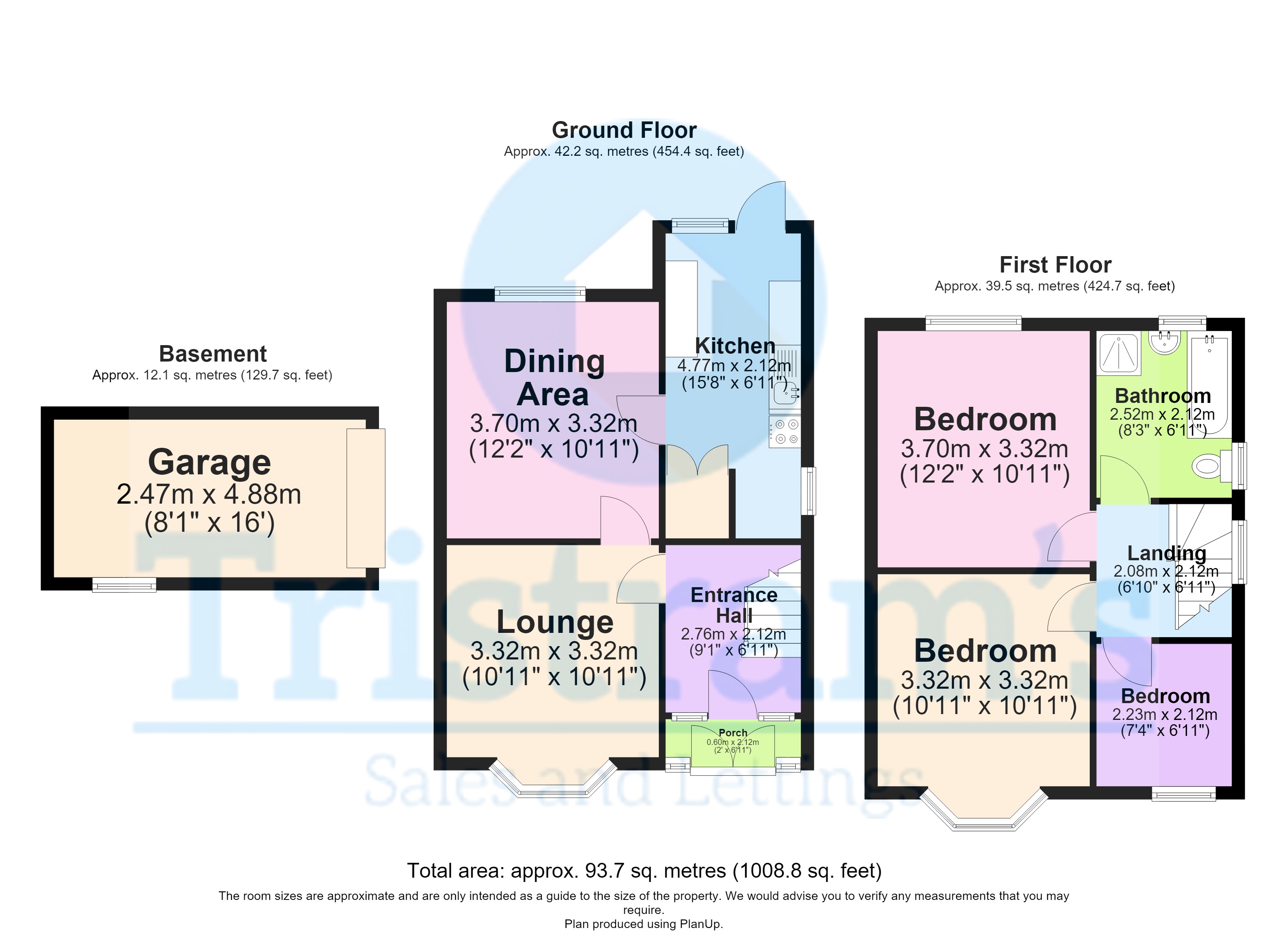 63, Sherwood Rise, Nottingham floorplan