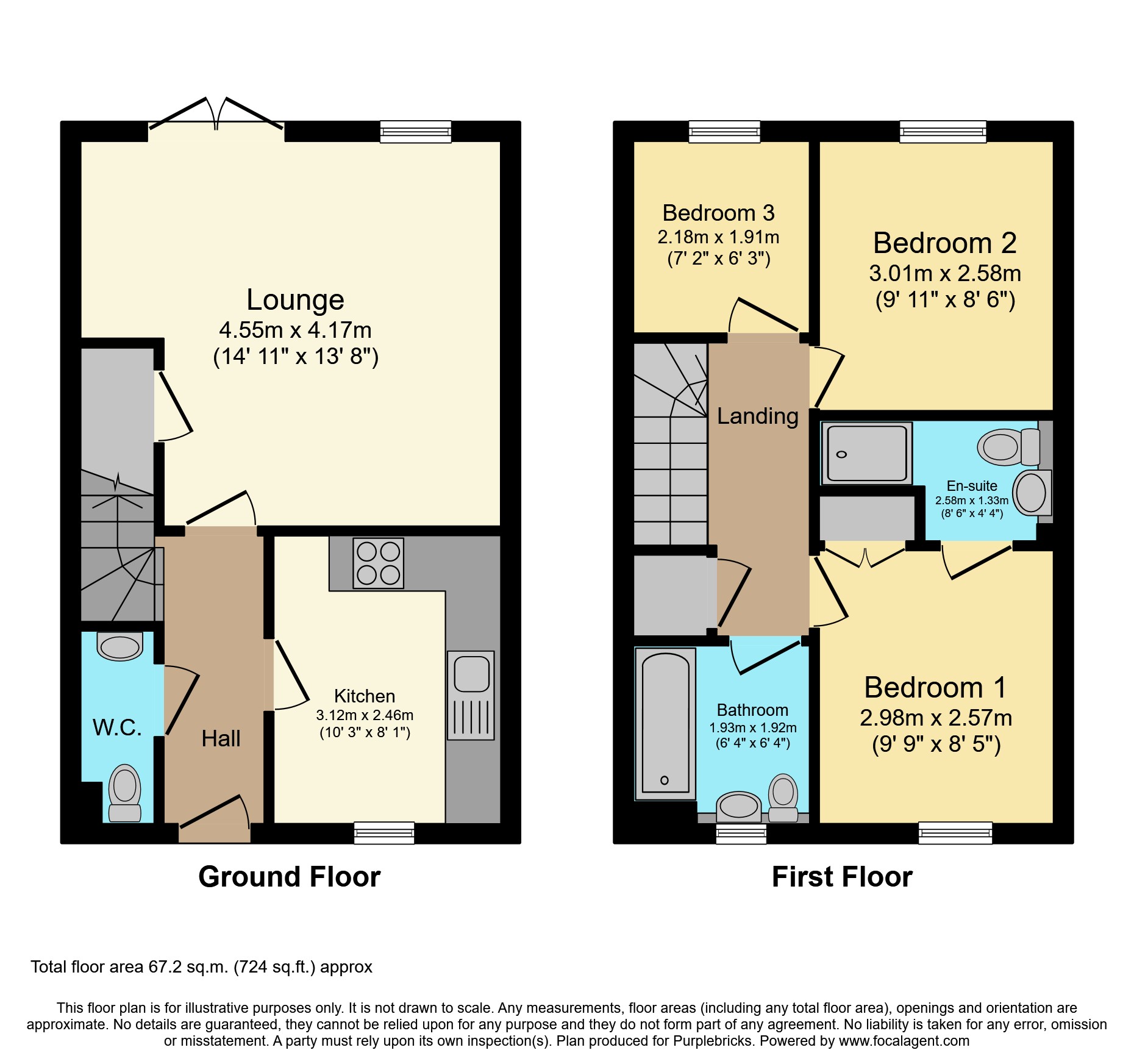 Lake View, Pontefract WF8, 3 bedroom town house for sale 63348487