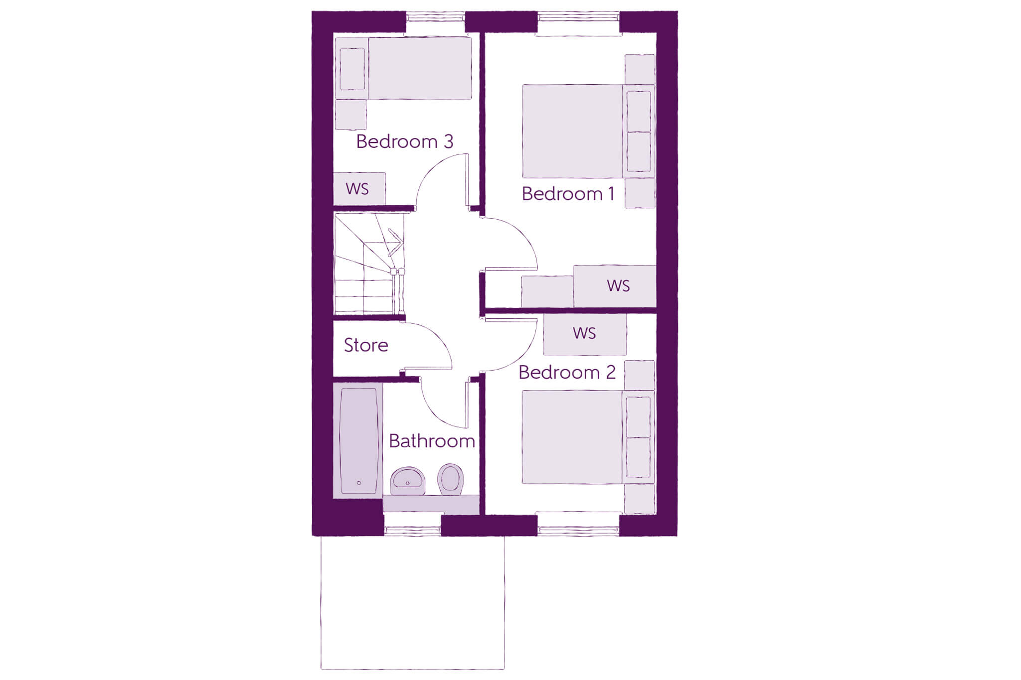 213, London Road, Sleaford floorplan