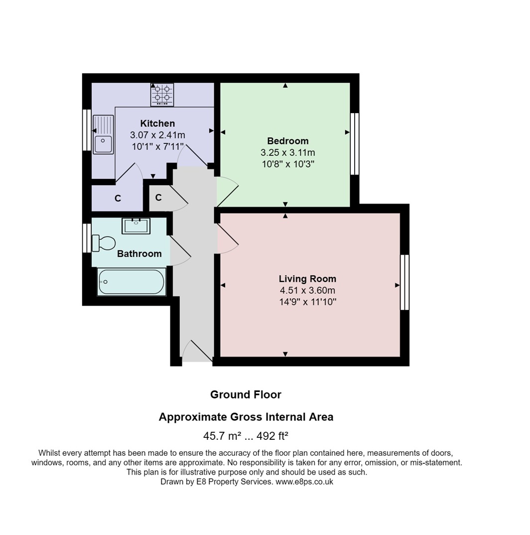 Sherwood Place, Headington floorplan