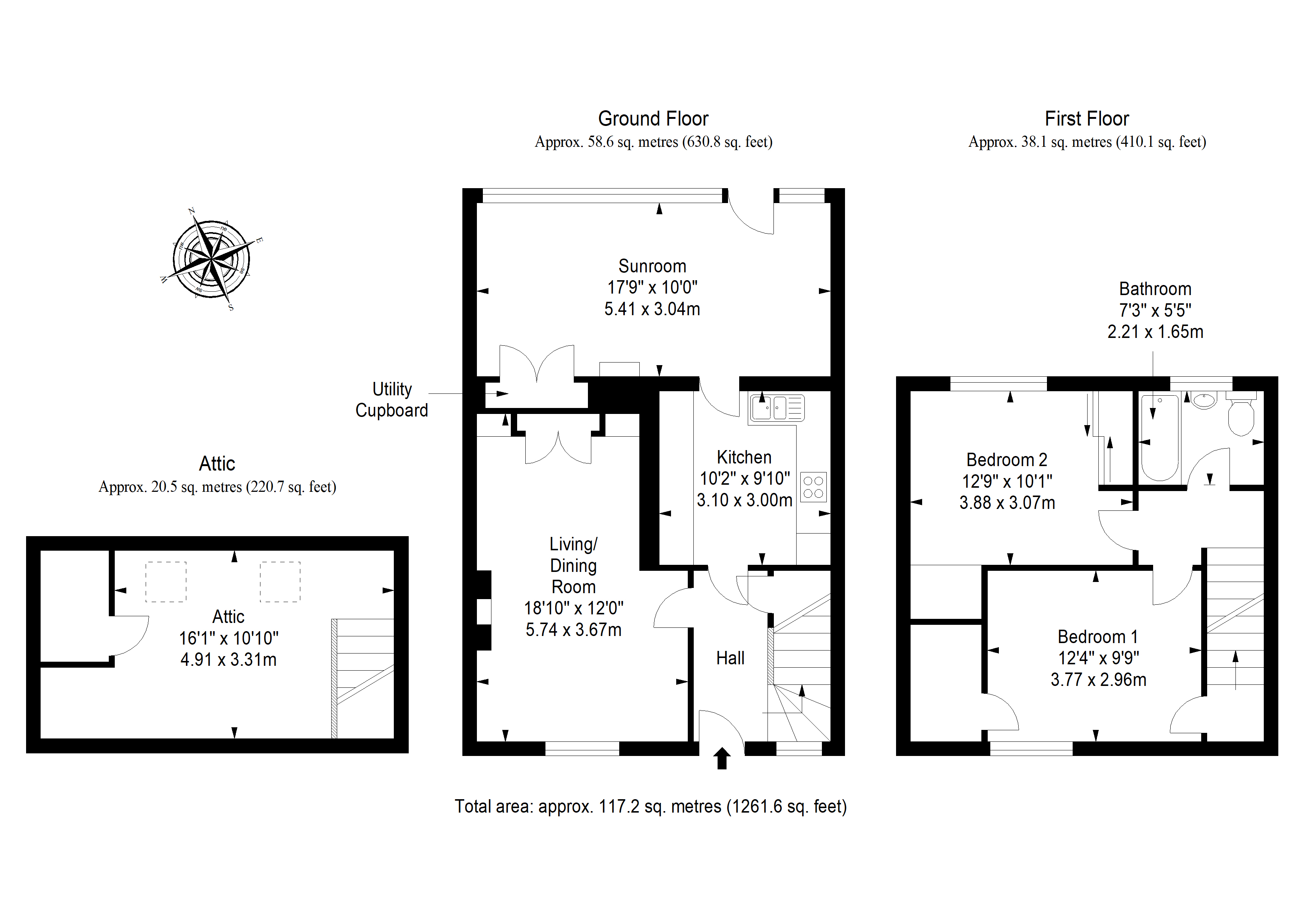 8, Forthview Crescent, Wallyford floorplan