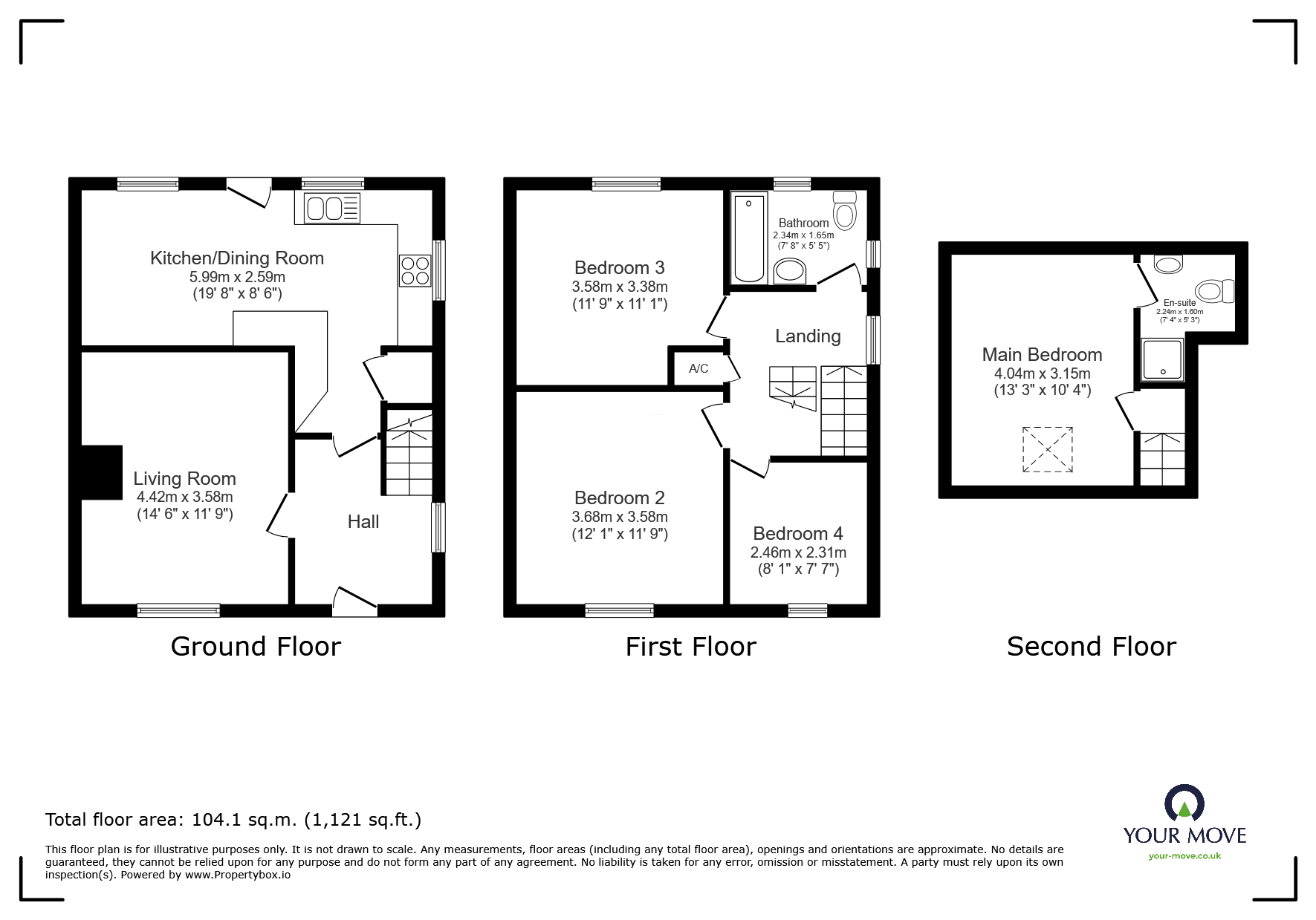 5, Midway, Devon floorplan