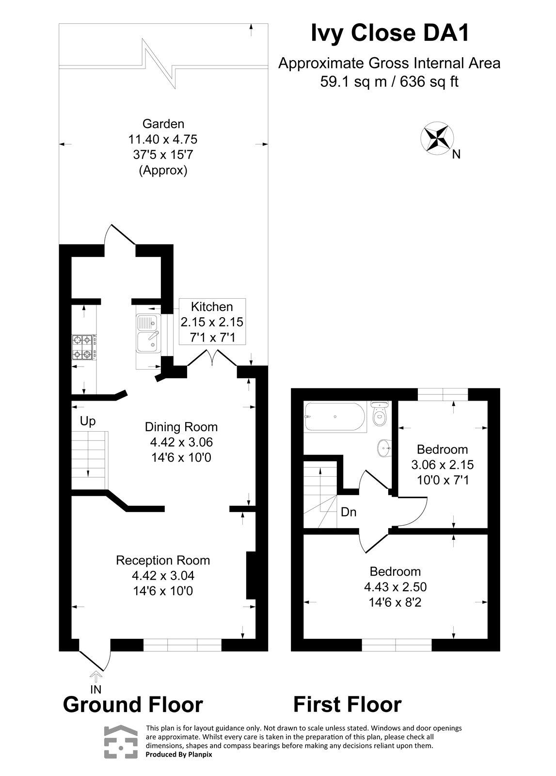 21, Ivy Close, Kent floorplan