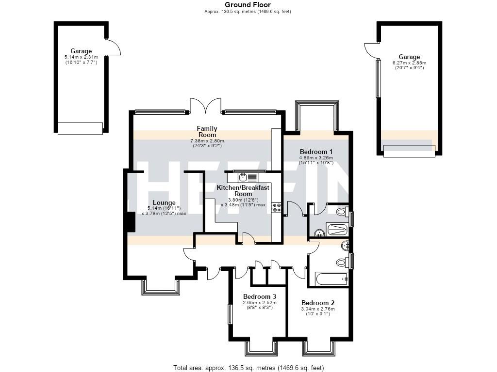 Chestnut Way, Mepal floorplan