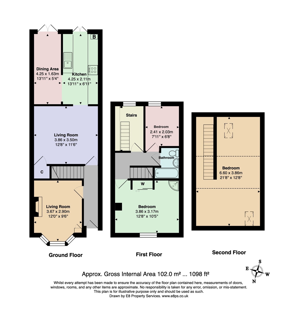 Charles Street, East Oxford floorplan