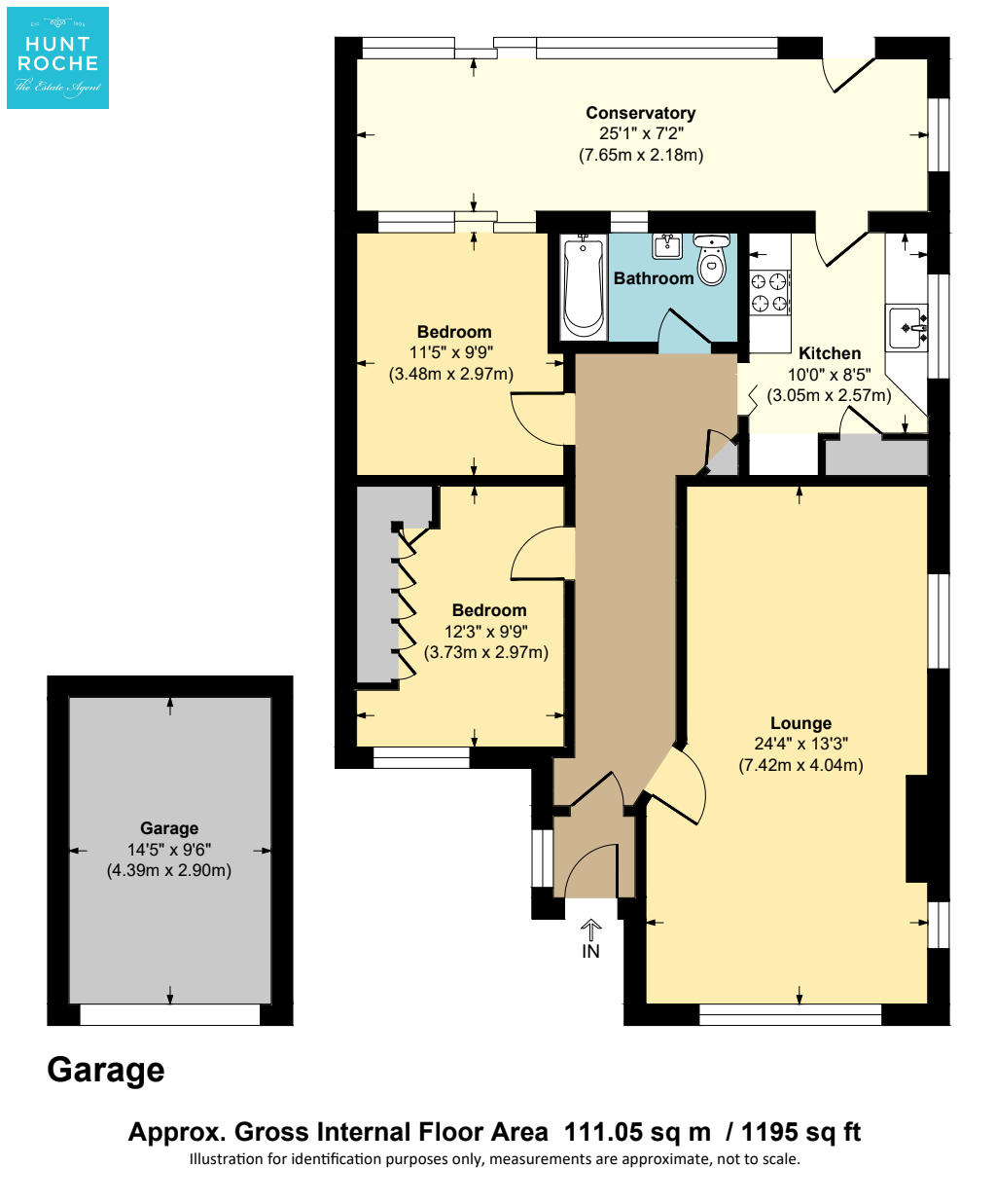 75, Woodside, Essex floorplan
