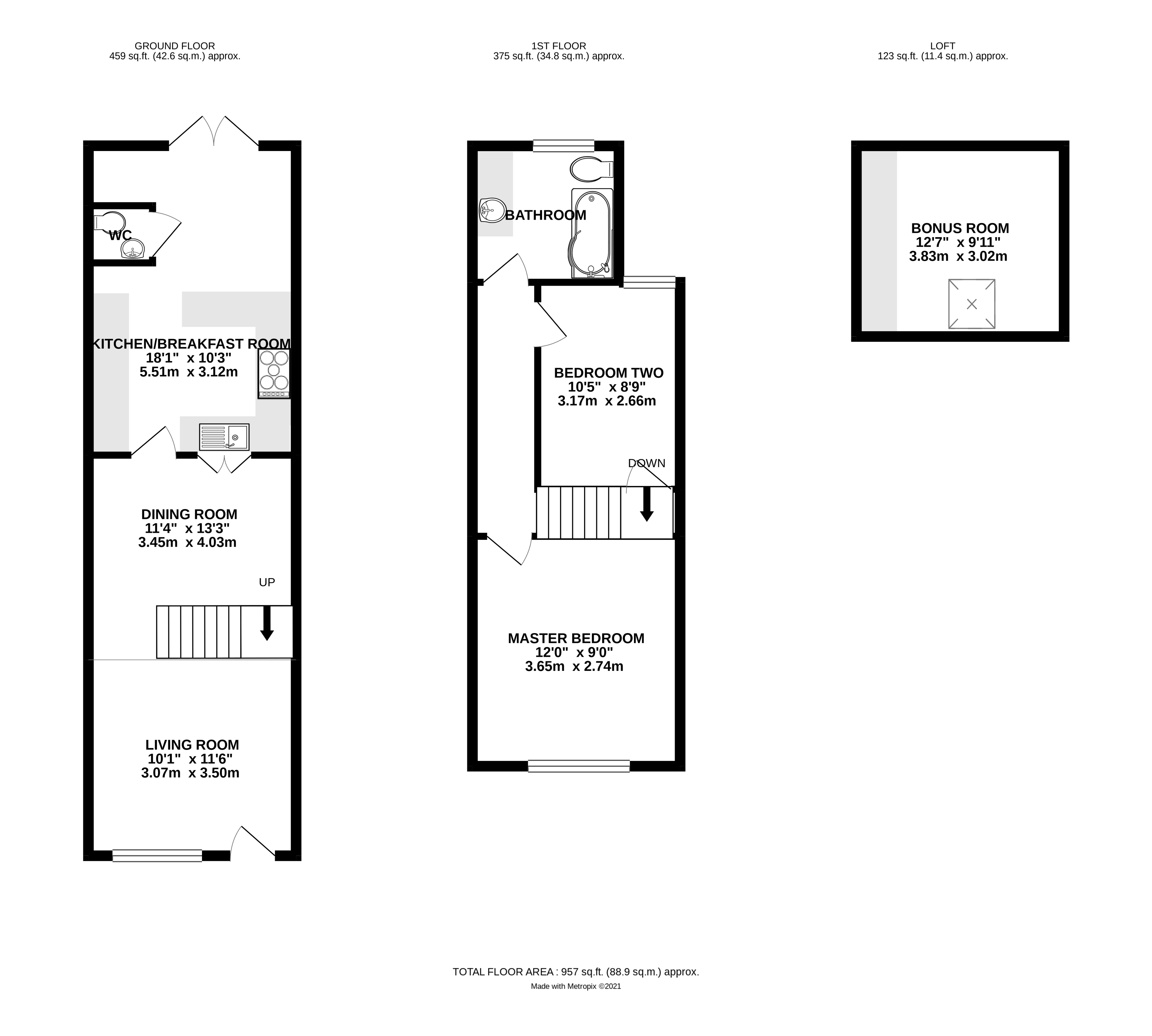 61, Binfield Road, Bracknell floorplan