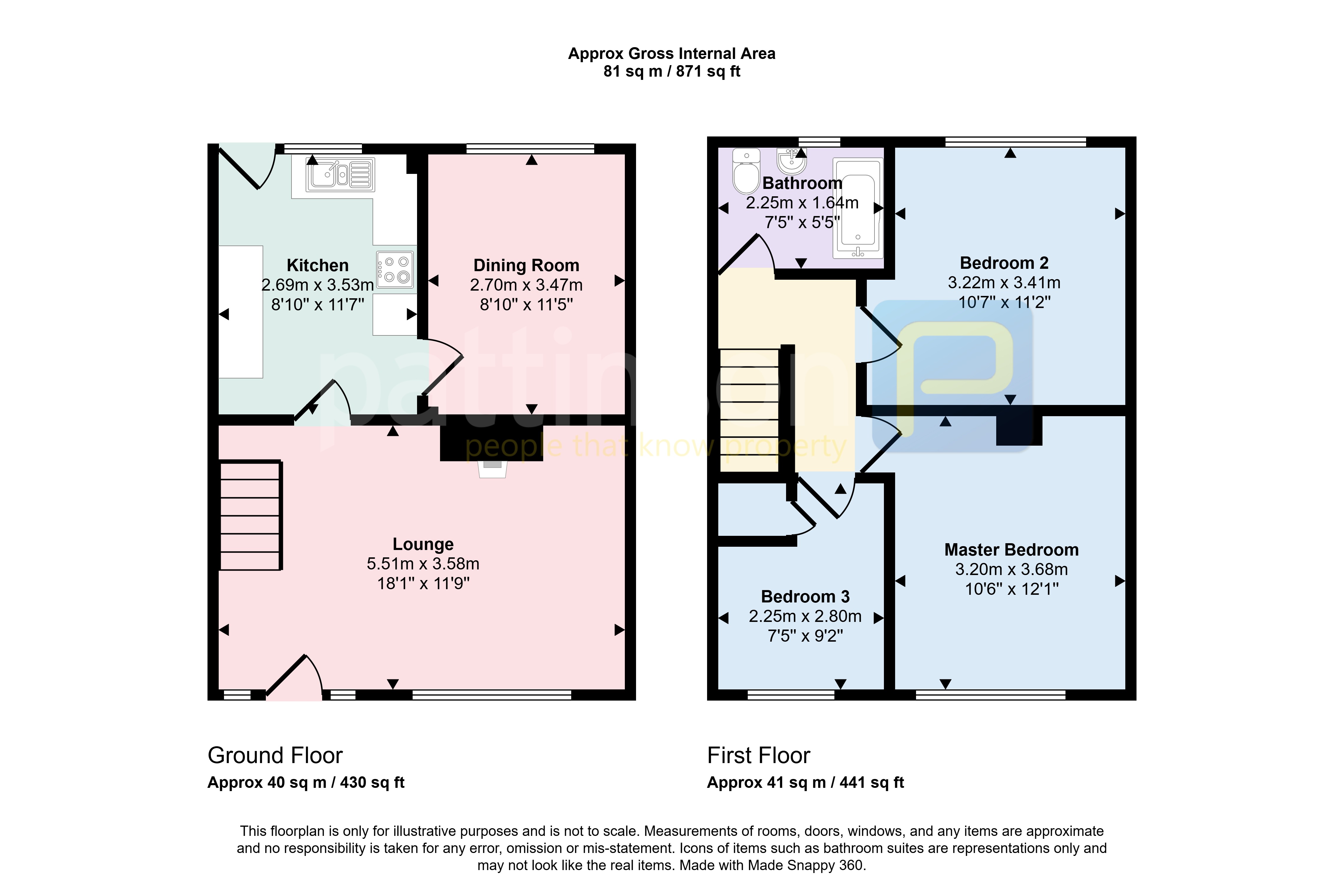 17, Watson Terrace, Boldon Colliery floorplan