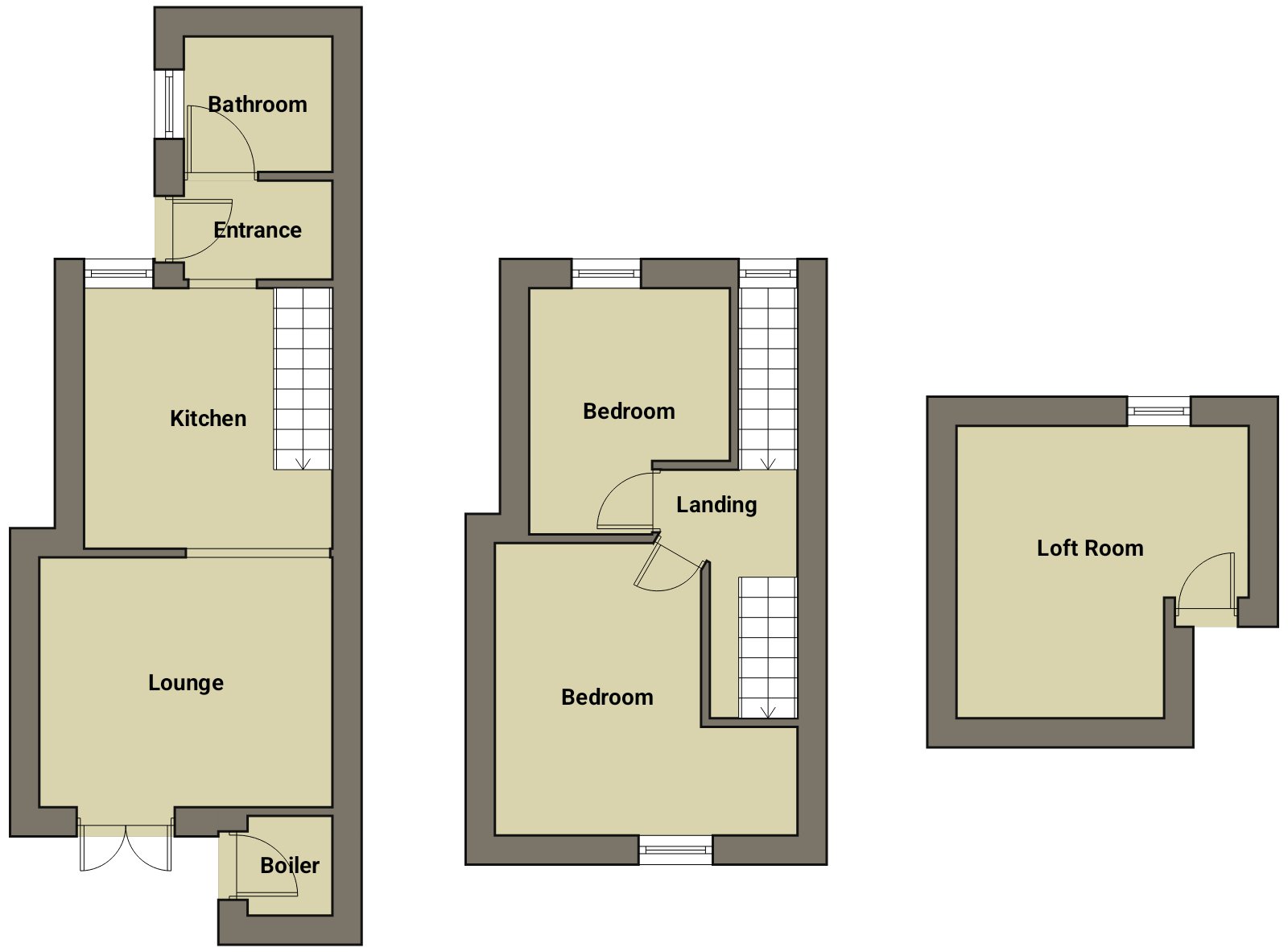 3, Station Terrace, Haverfordwest floorplan