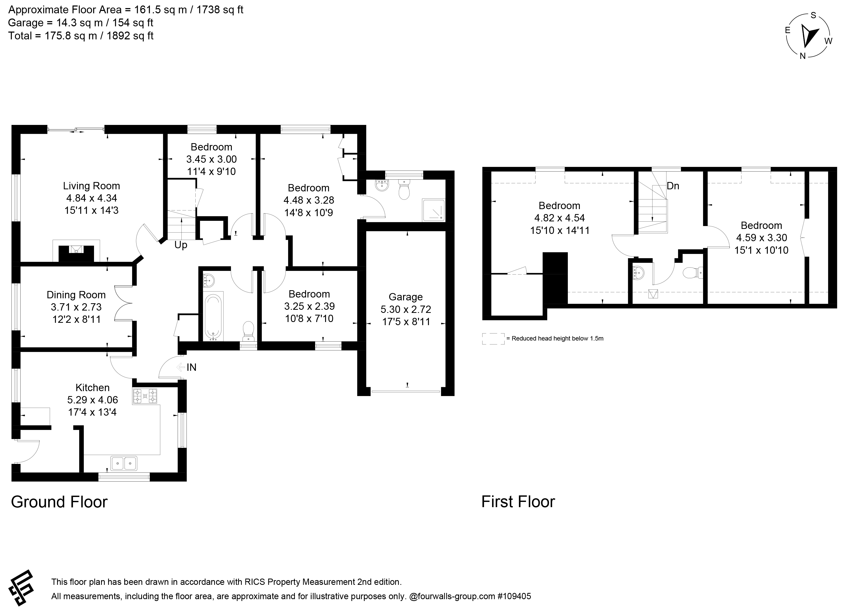76A, Reading Road, Chineham floorplan