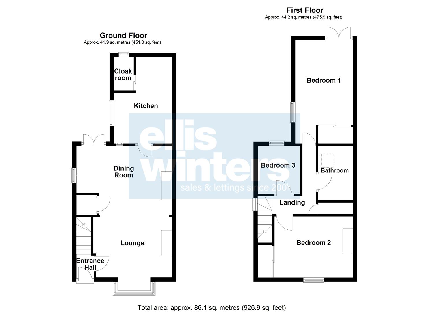 5, The Green, Lolworth floorplan
