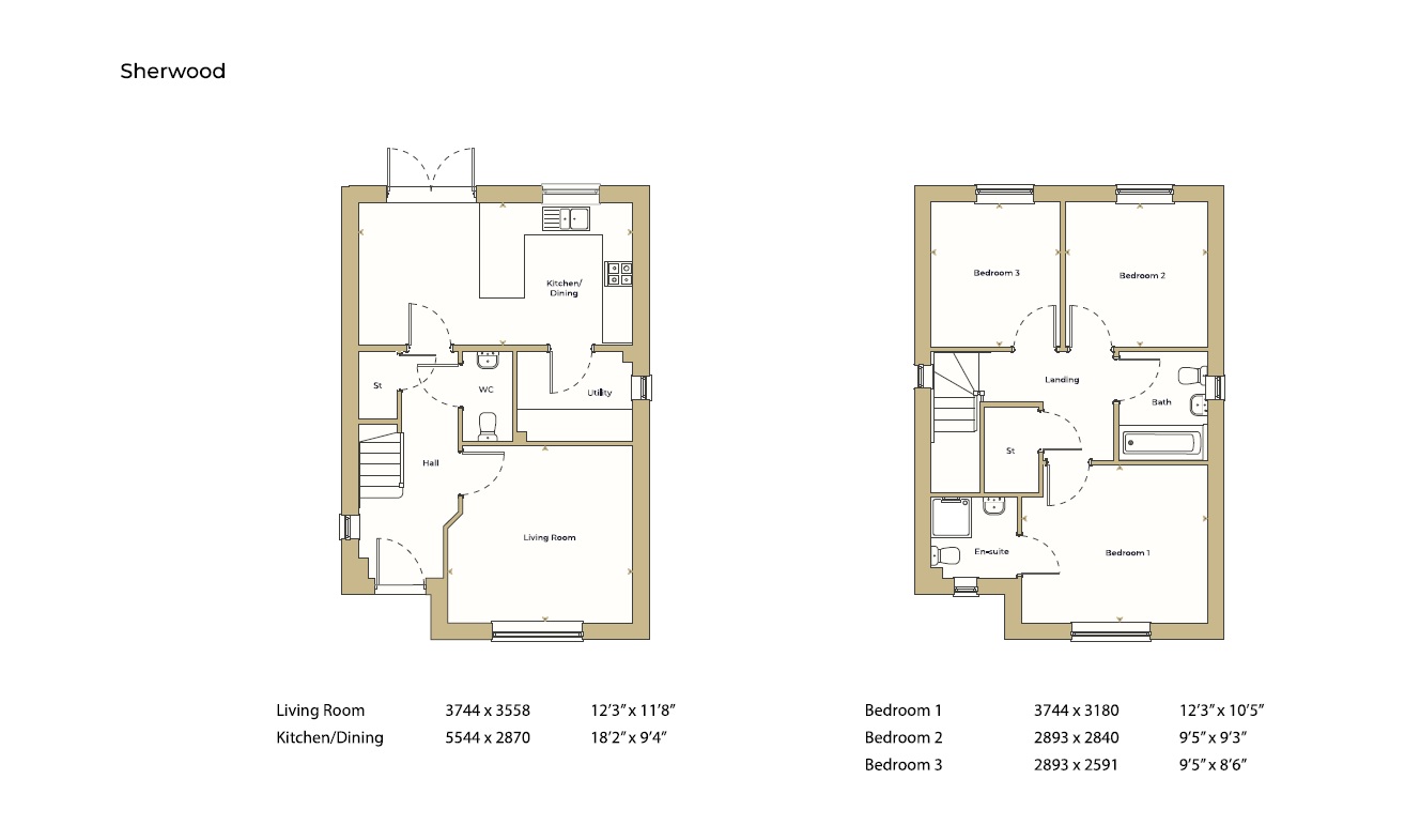 Sherwood, Hawthorn Park, Plot 20, Cholstrey Road, Leominster floorplan