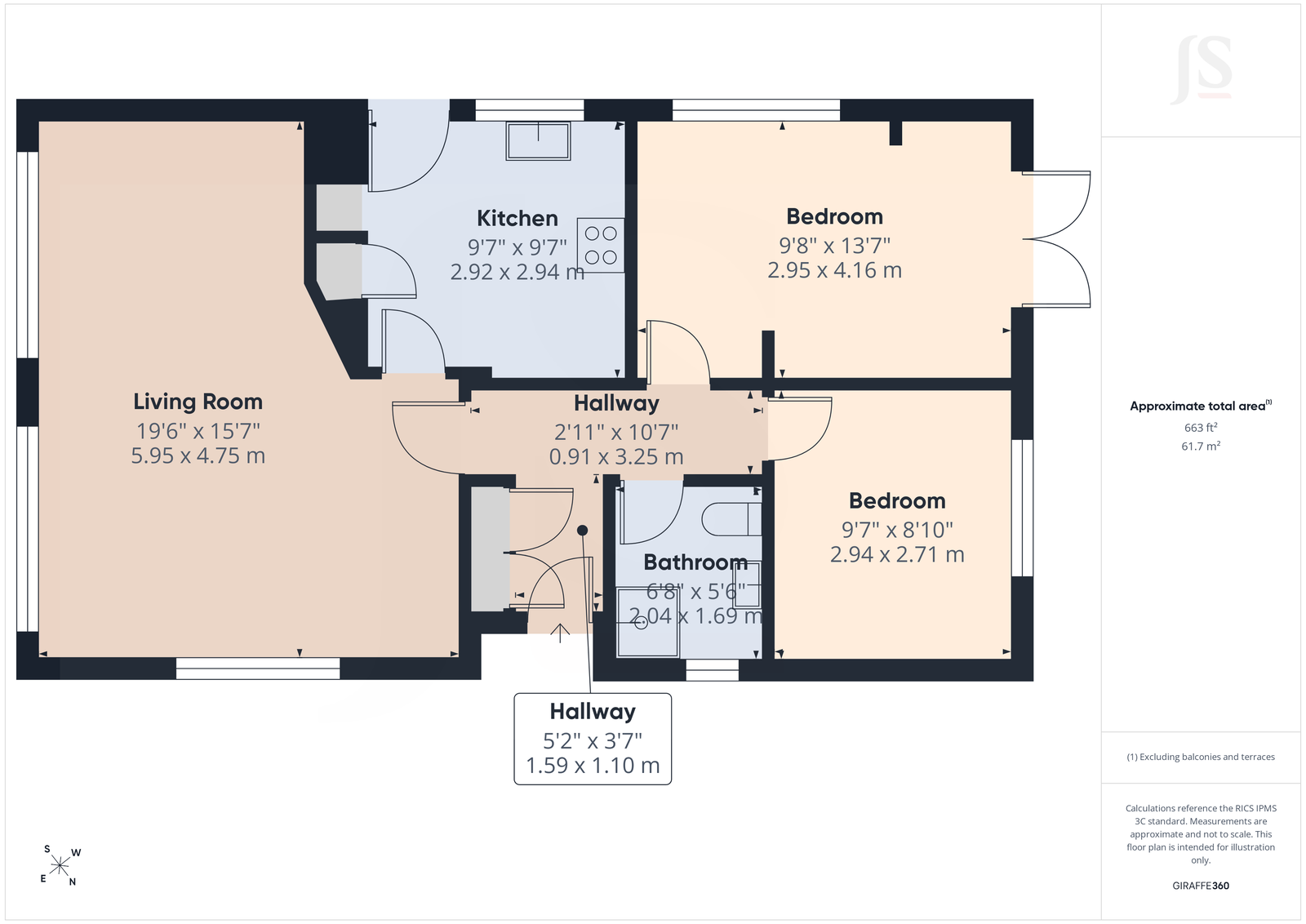23 Mount Park, Bostal Road, Steyning floorplan
