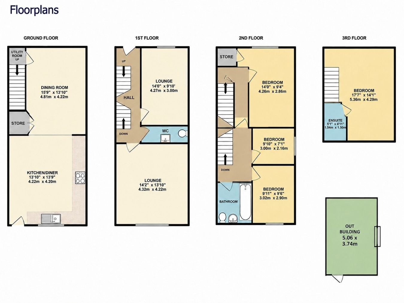 75, Bolton Street, Bury floorplan