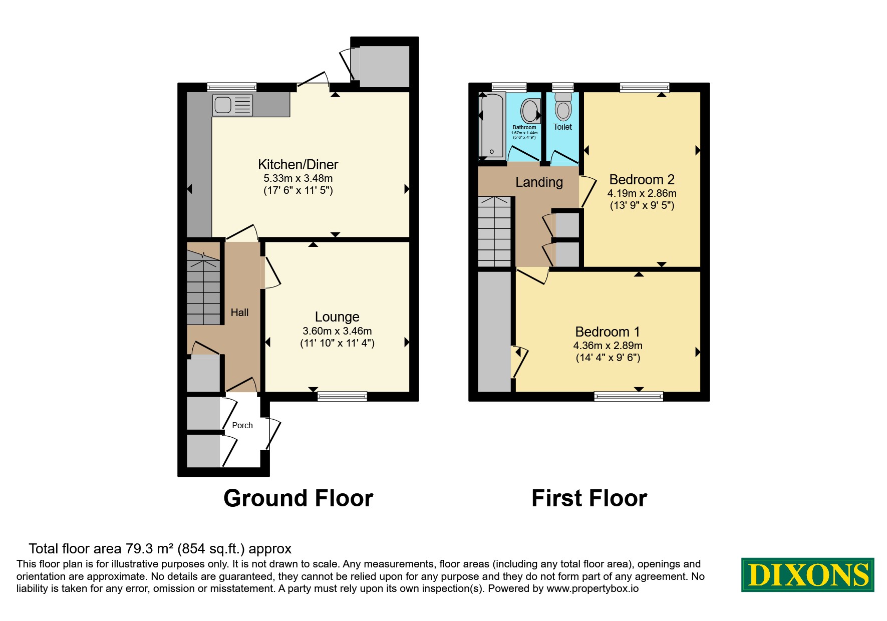 16, Meer End, West Midlands floorplan