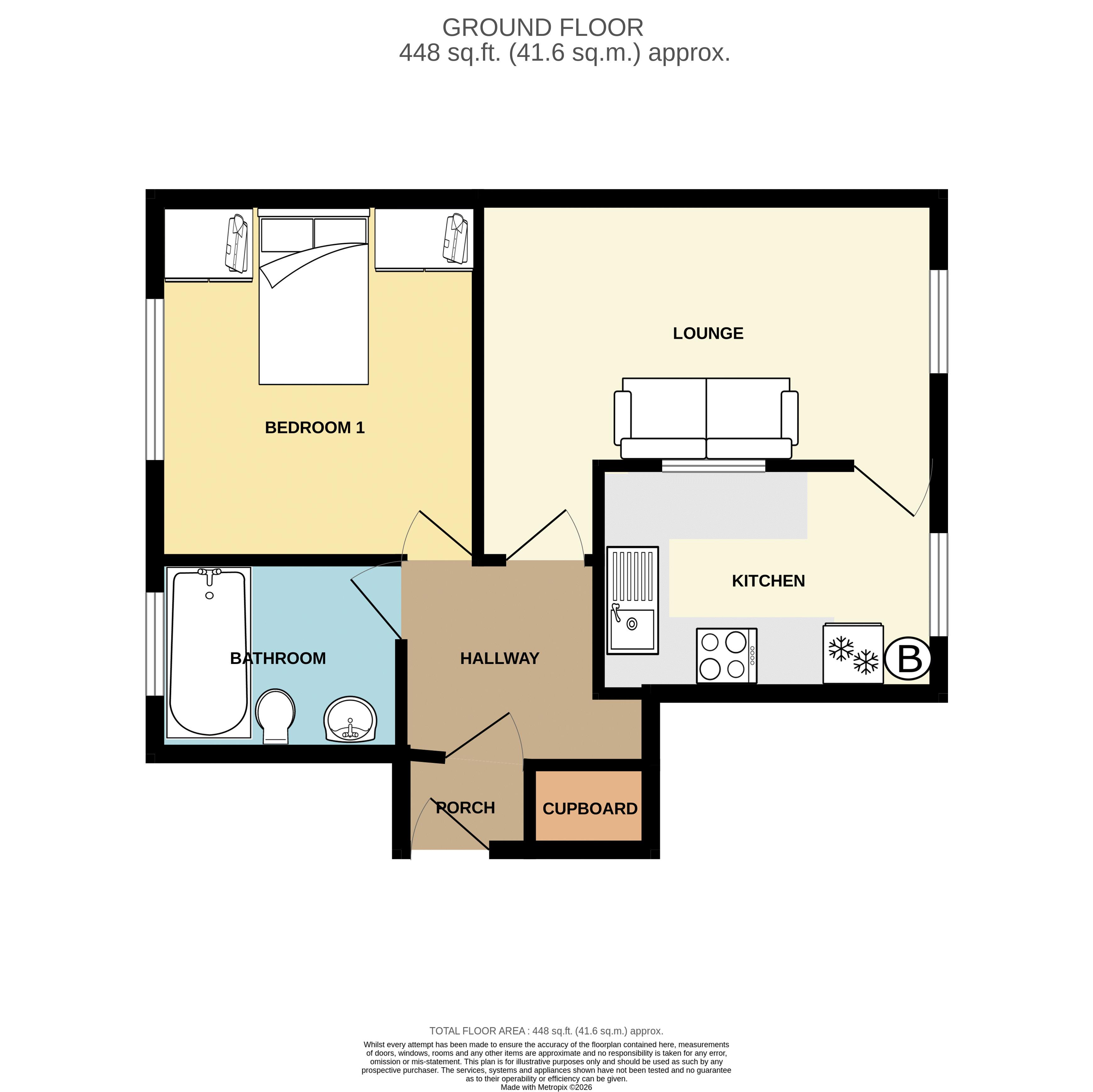30, Cotswold Gardens, Maidstone floorplan
