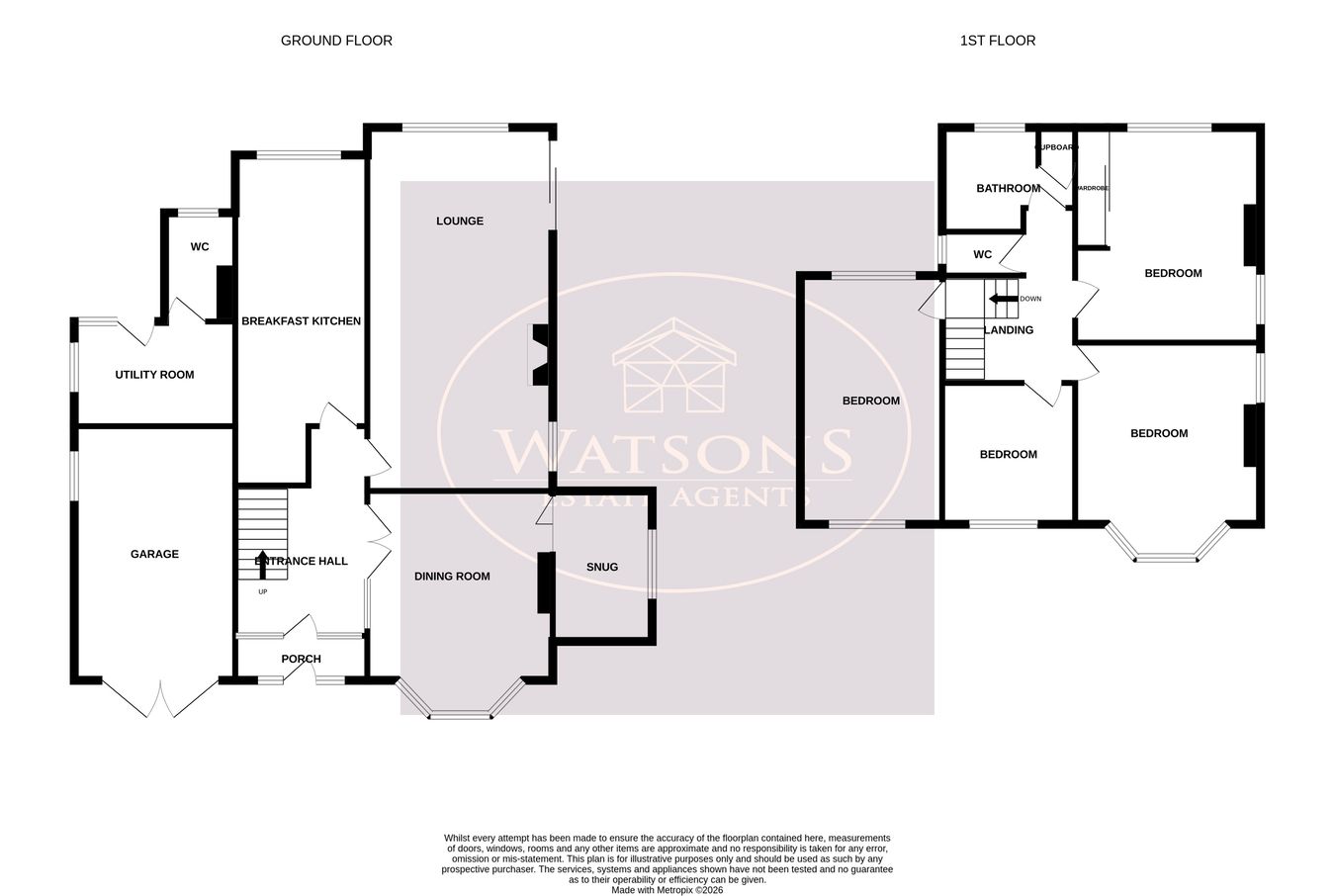 65, Temple Drive, Nottingham floorplan