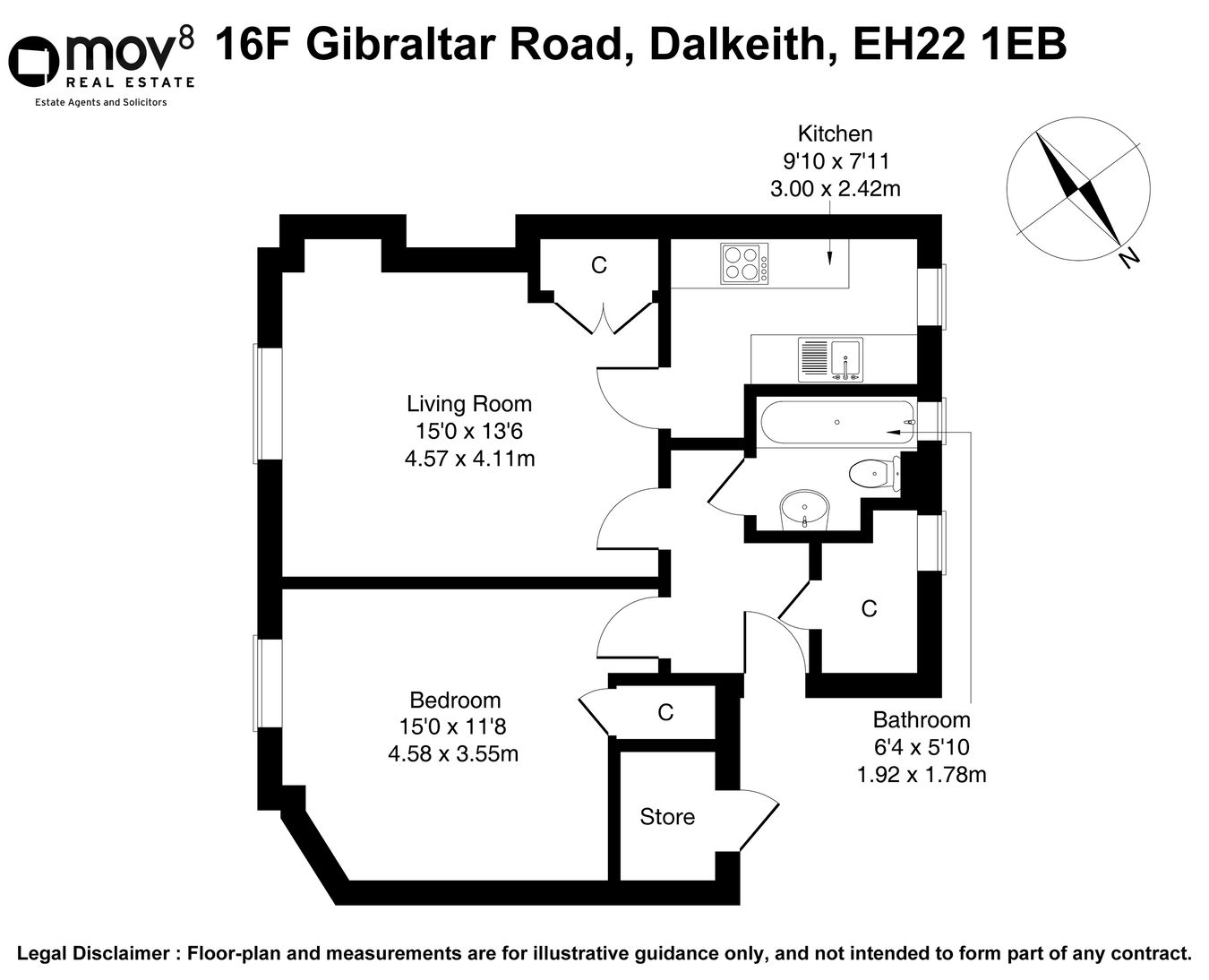 16f, Gibraltar Road, Dalkeith floorplan