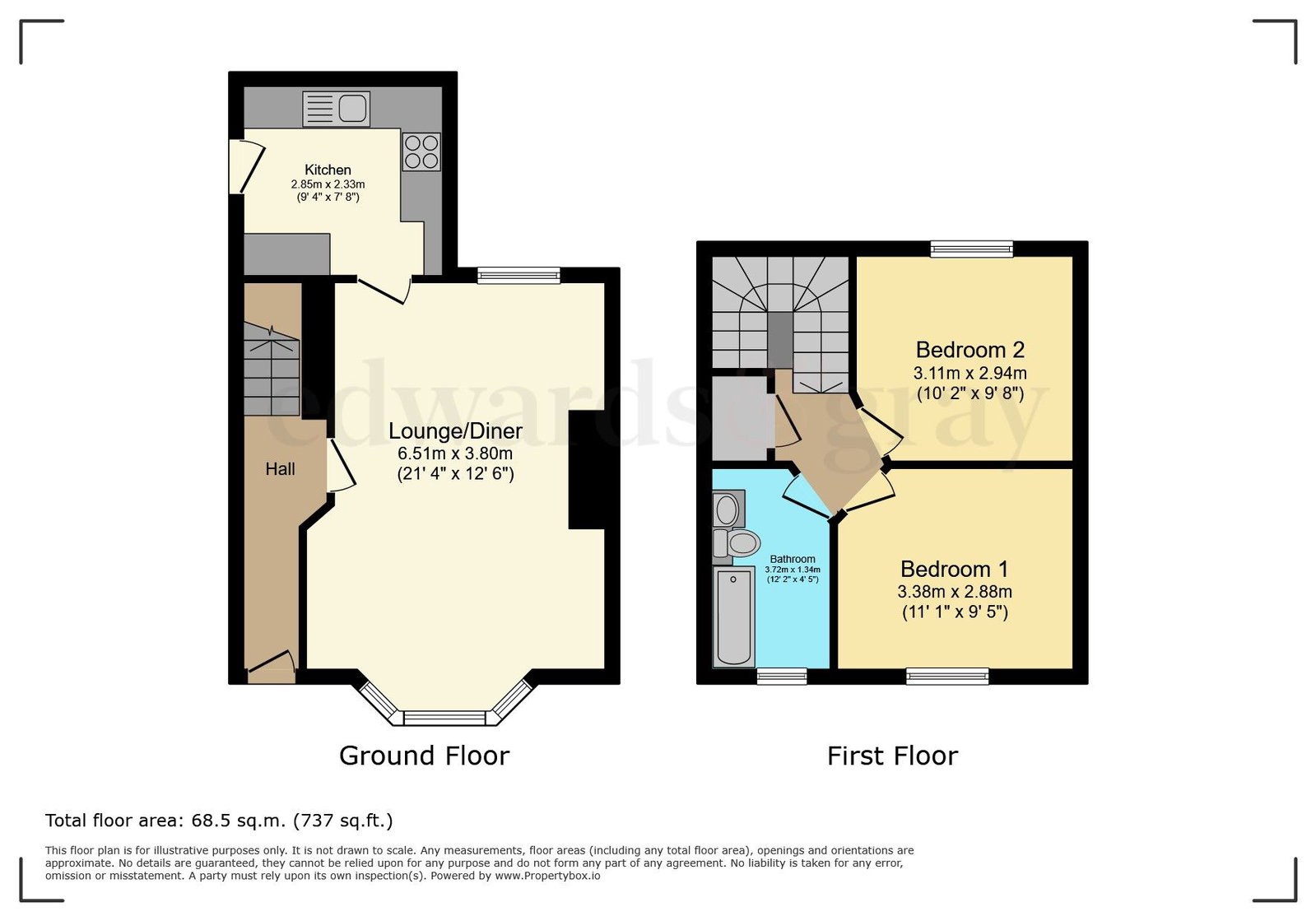 81, Berryfield Road, Birmingham floorplan