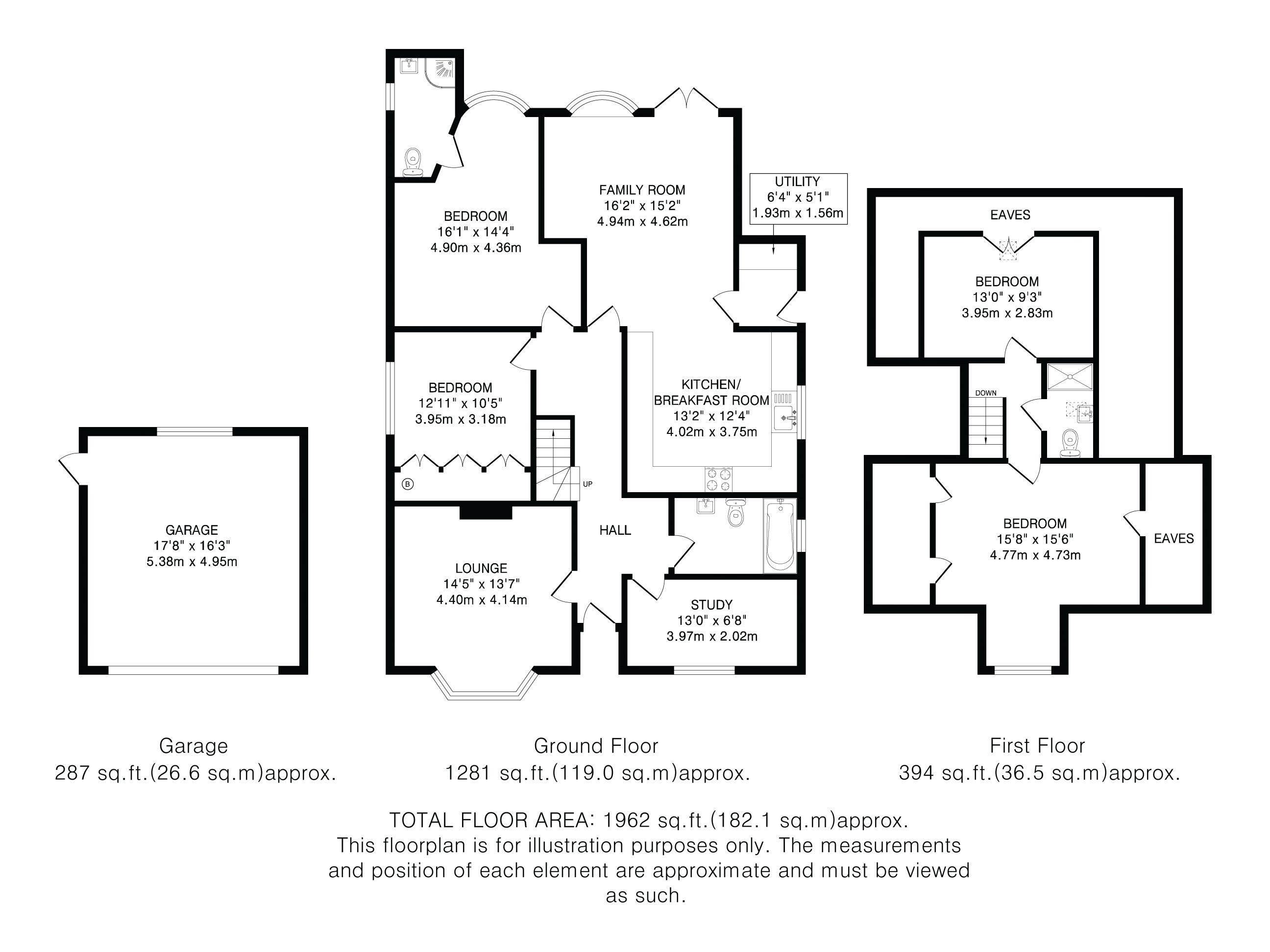 10, Claggy Road, Hertfordshire floorplan