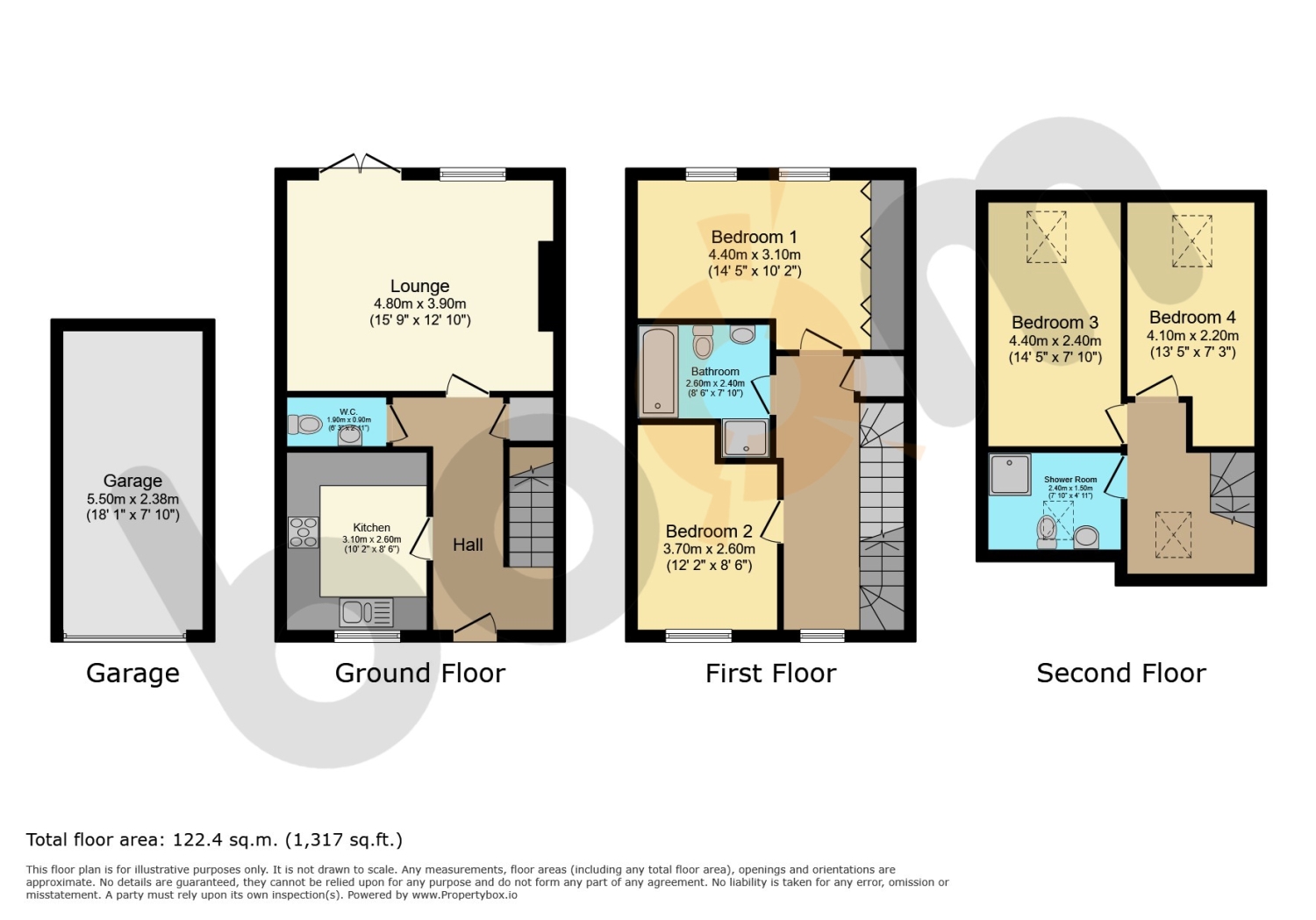 7, Glendale Wynd, Johnstone floorplan