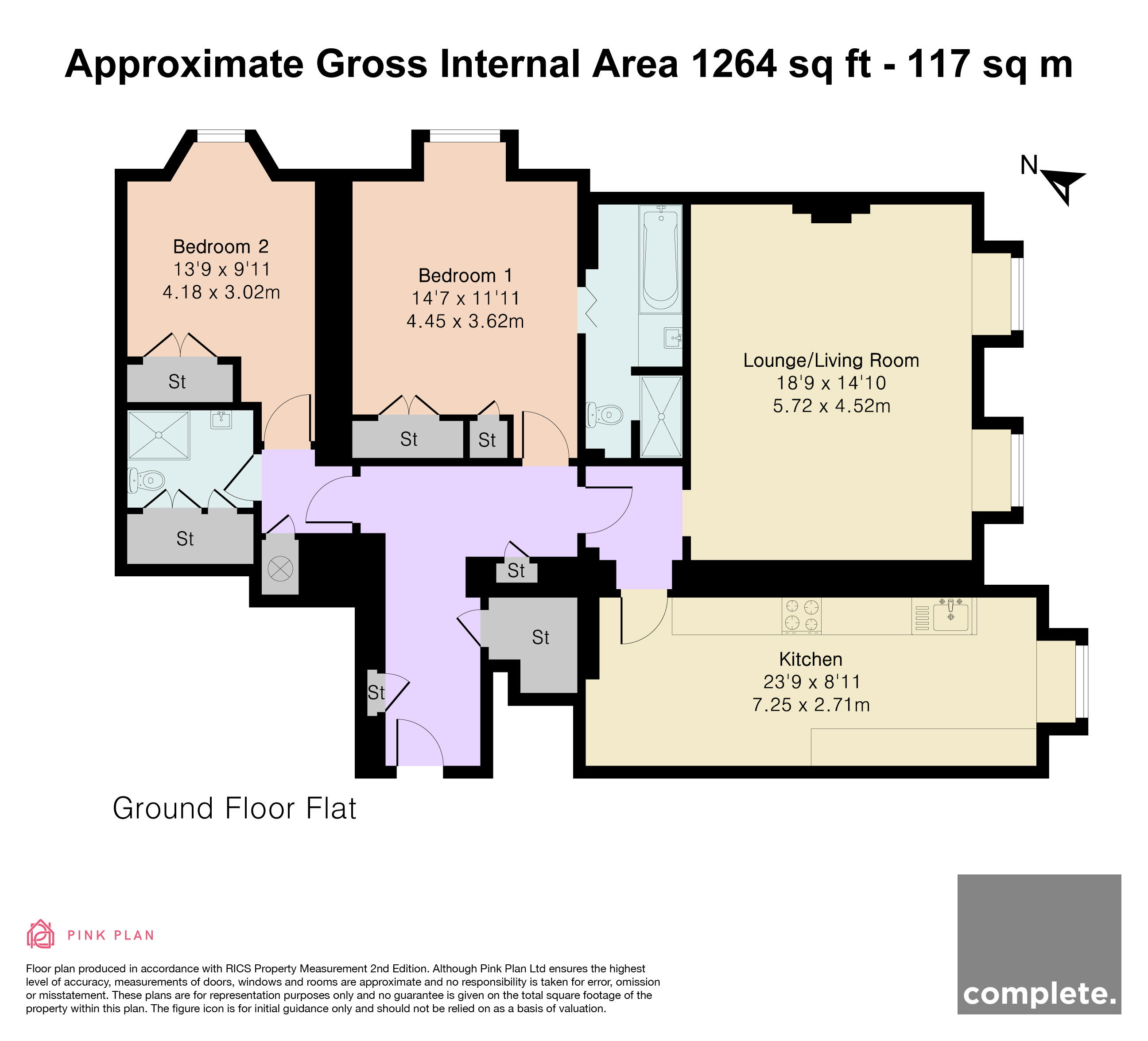 Flat 3, Farringdon House, Exeter floorplan