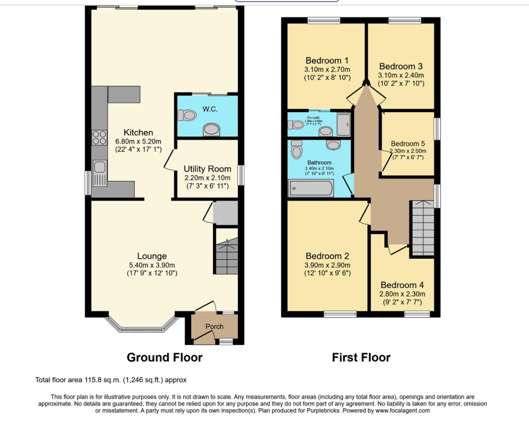 1, Hollydale Road, Nottingham floorplan