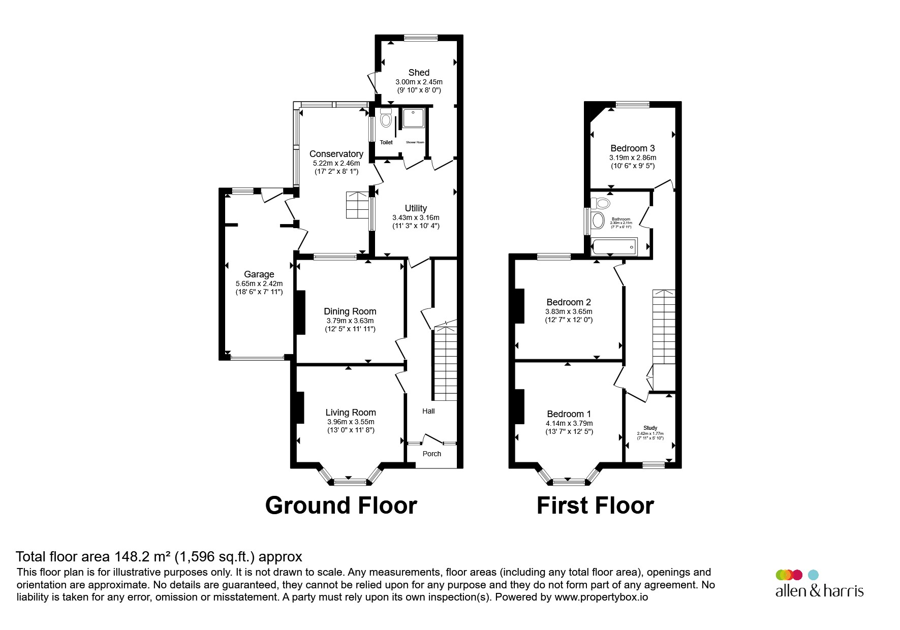 54, Gloucester Road, Bath floorplan
