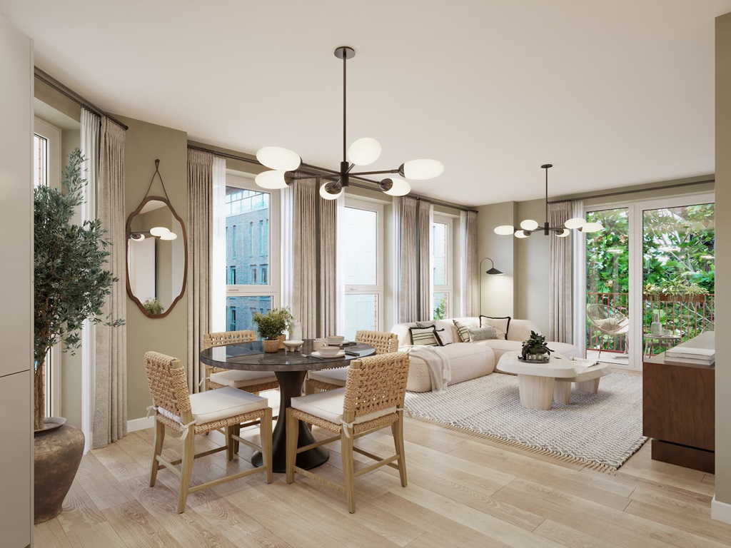 Light Filled Living Room