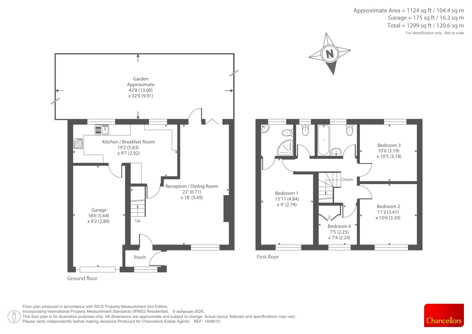 16, Stephenson Close, High Wycombe floorplan