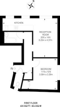 1 Bedrooms Flat to rent in Goldhurst Terrace, South Hampstead NW6