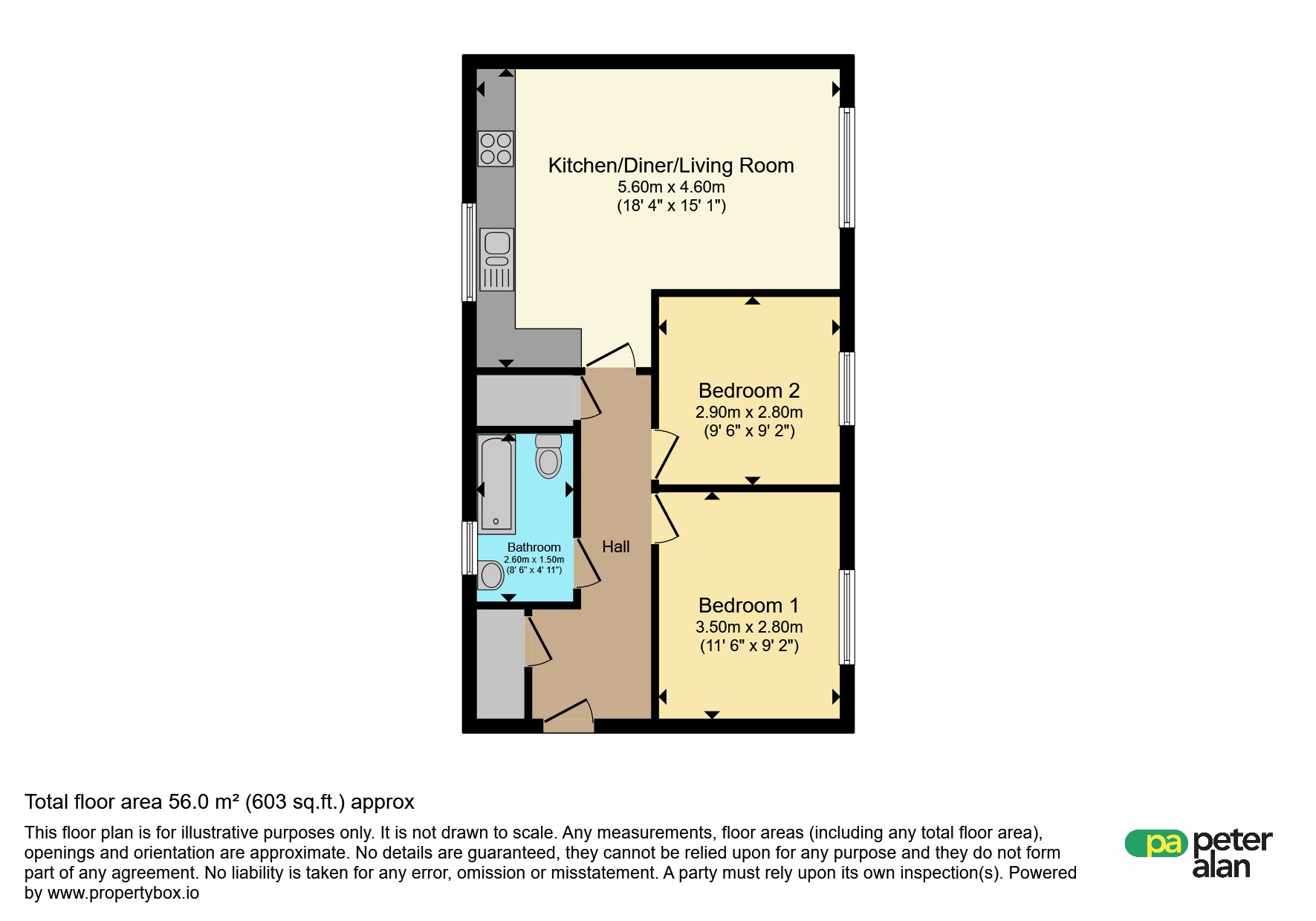 18, Blaen Bran Close, Cwmbran floorplan
