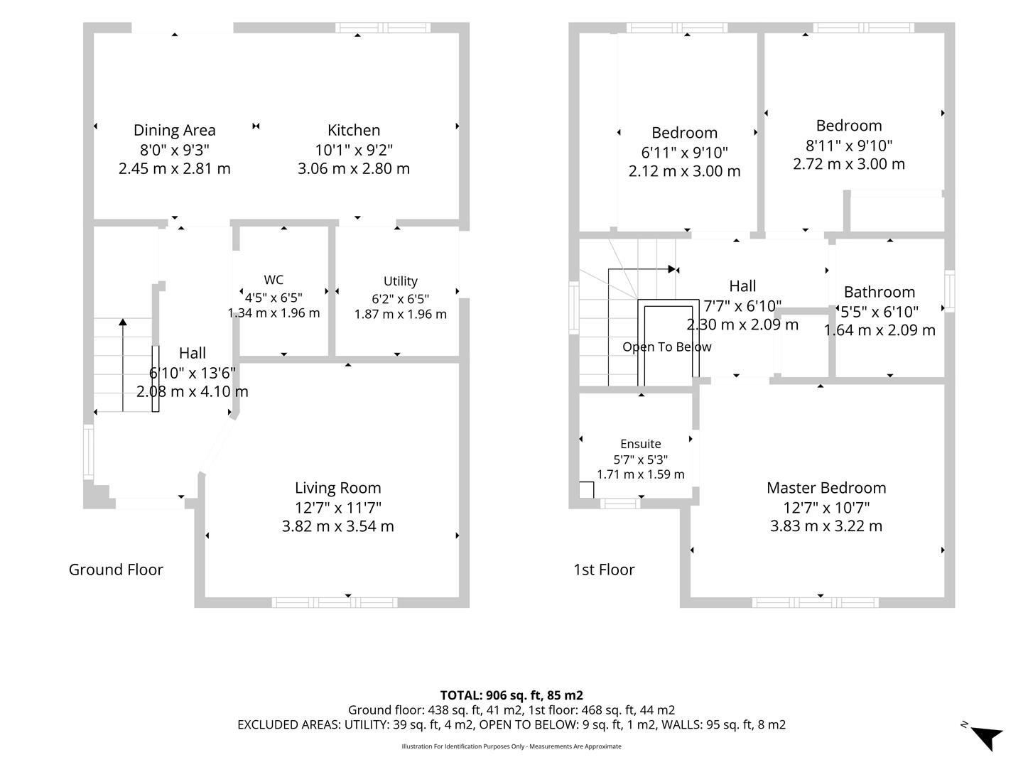 1, Brodick Lane, Carluke floorplan