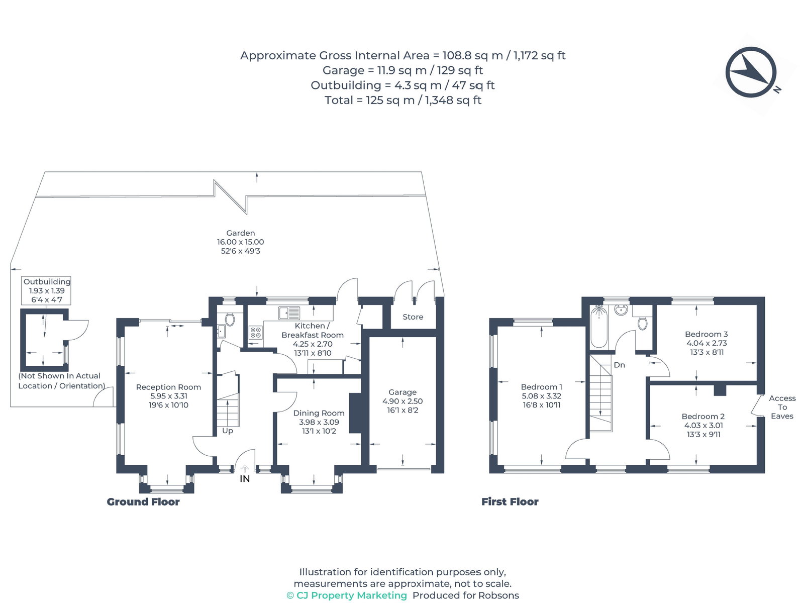 100, Highland Road, Northwood floorplan